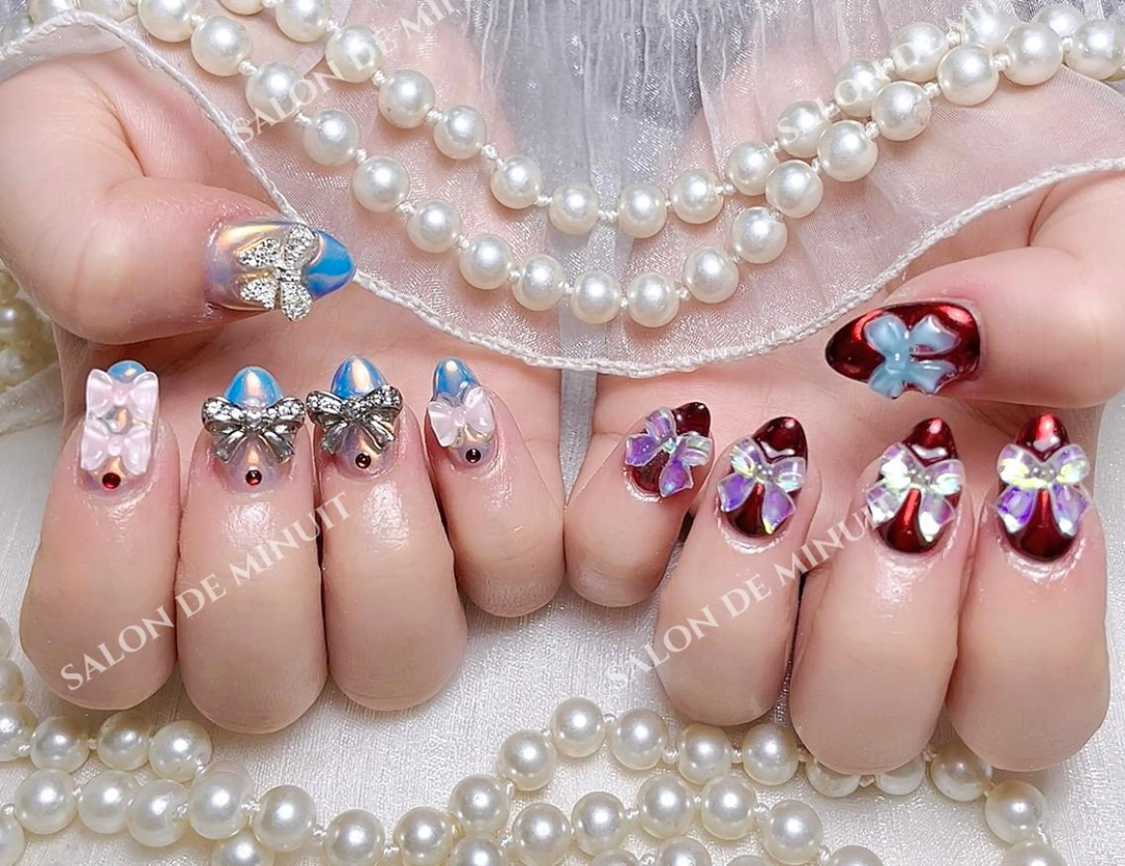 ネイル Salon de Minuit🦩のネイルデザイン