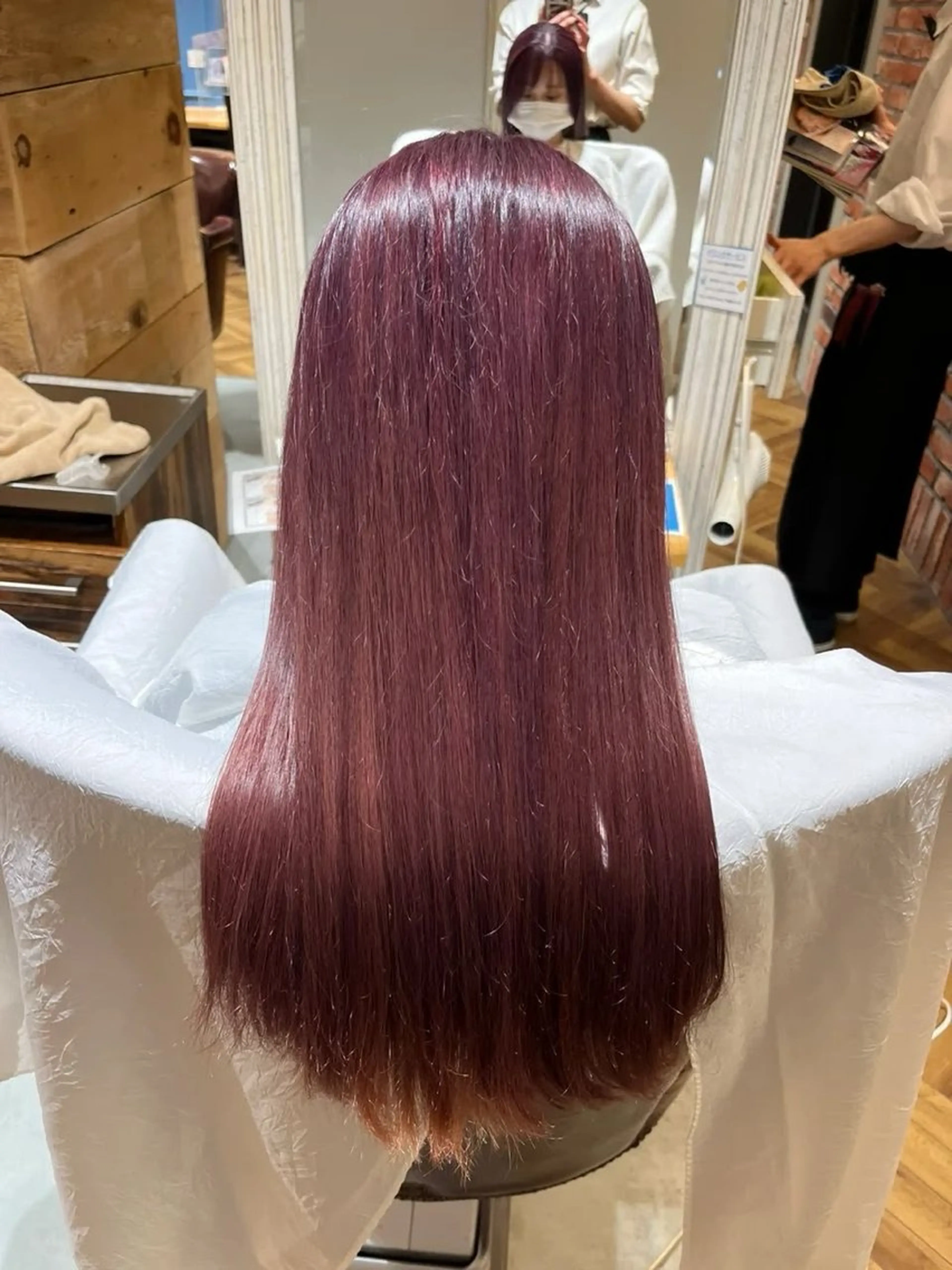 ロング Lattente所属・菊地 真優のヘアスタイル