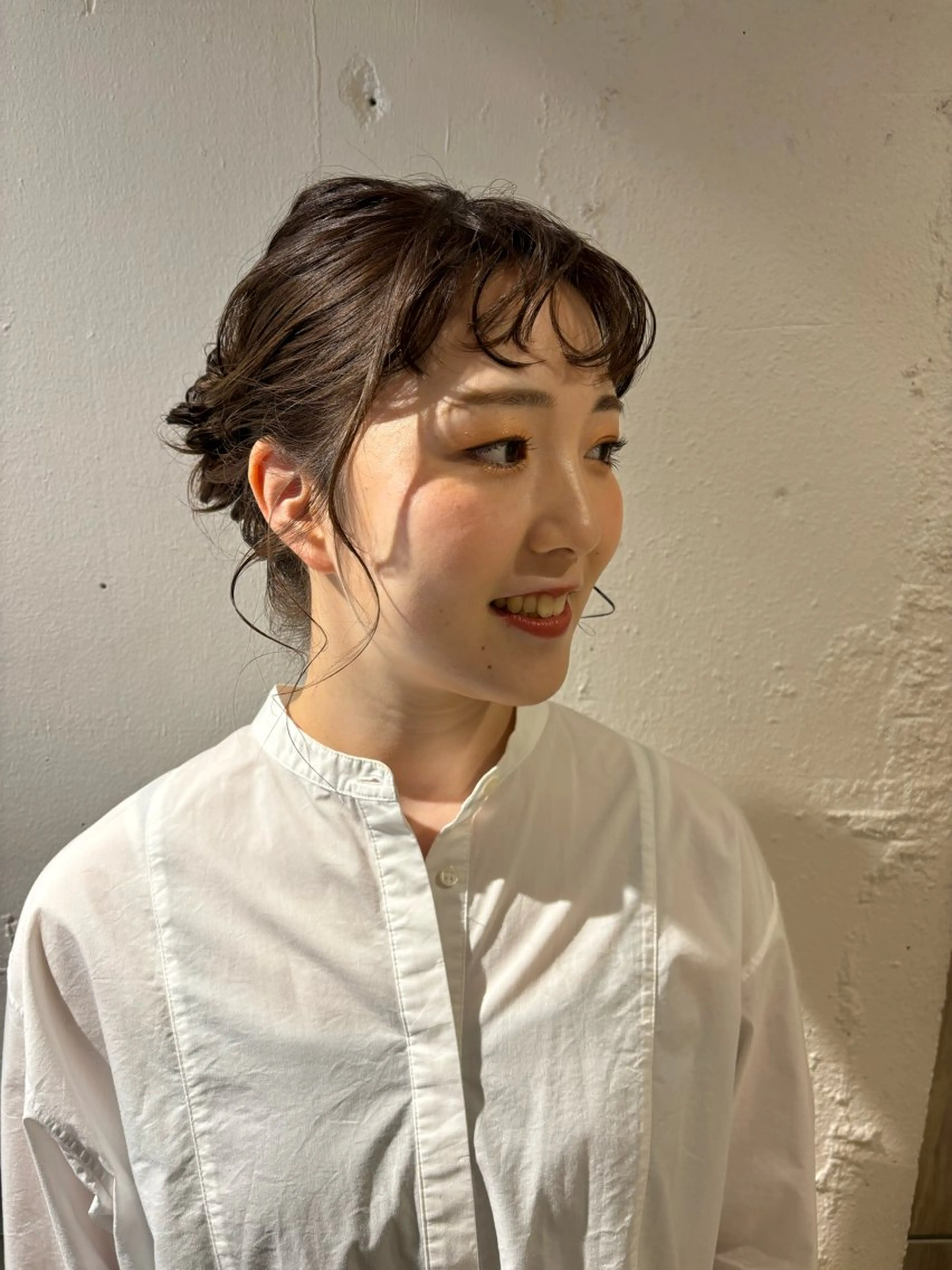 ヘアアレンジ 眉カット サソウ ユリエ🥥のヘアスタイル