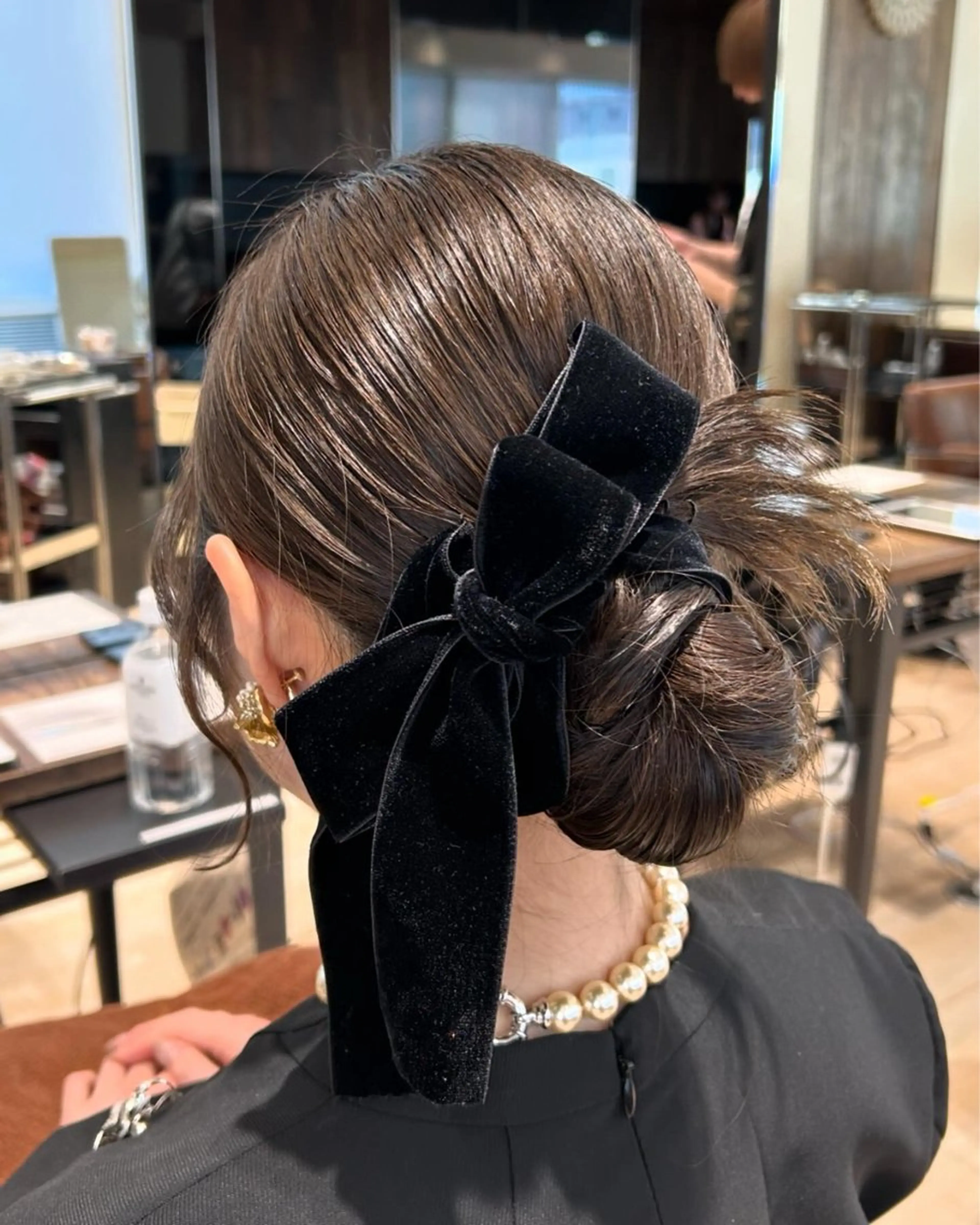 ミディアム カラー ヘアアレンジ カット ヘアセット 髙木美緒🌿 レイヤー/アレンジのヘアスタイル