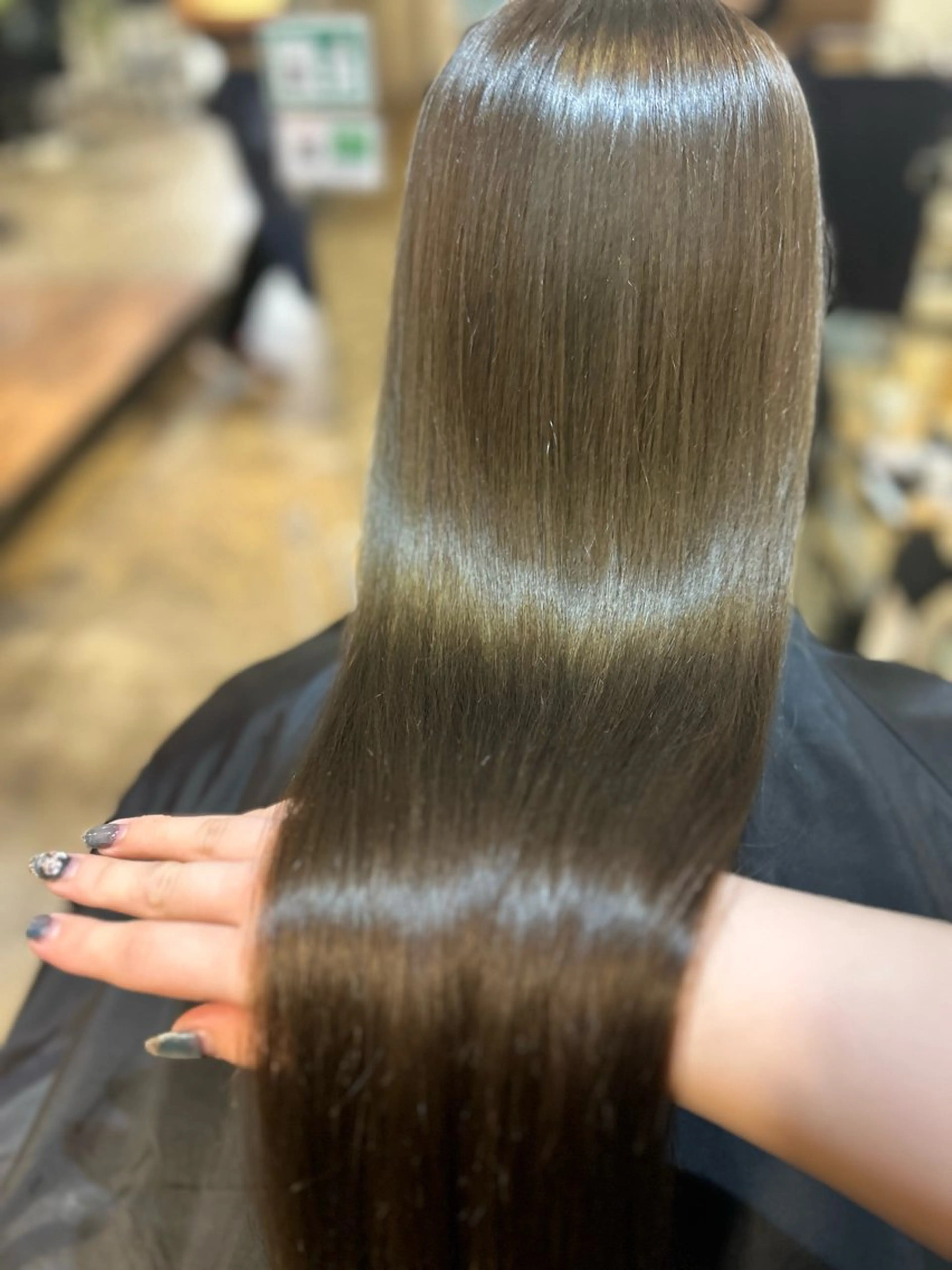 ロング カラー ヘアカラー トリートメント 暖色/レイヤー 🦋MIYUUのヘアスタイル