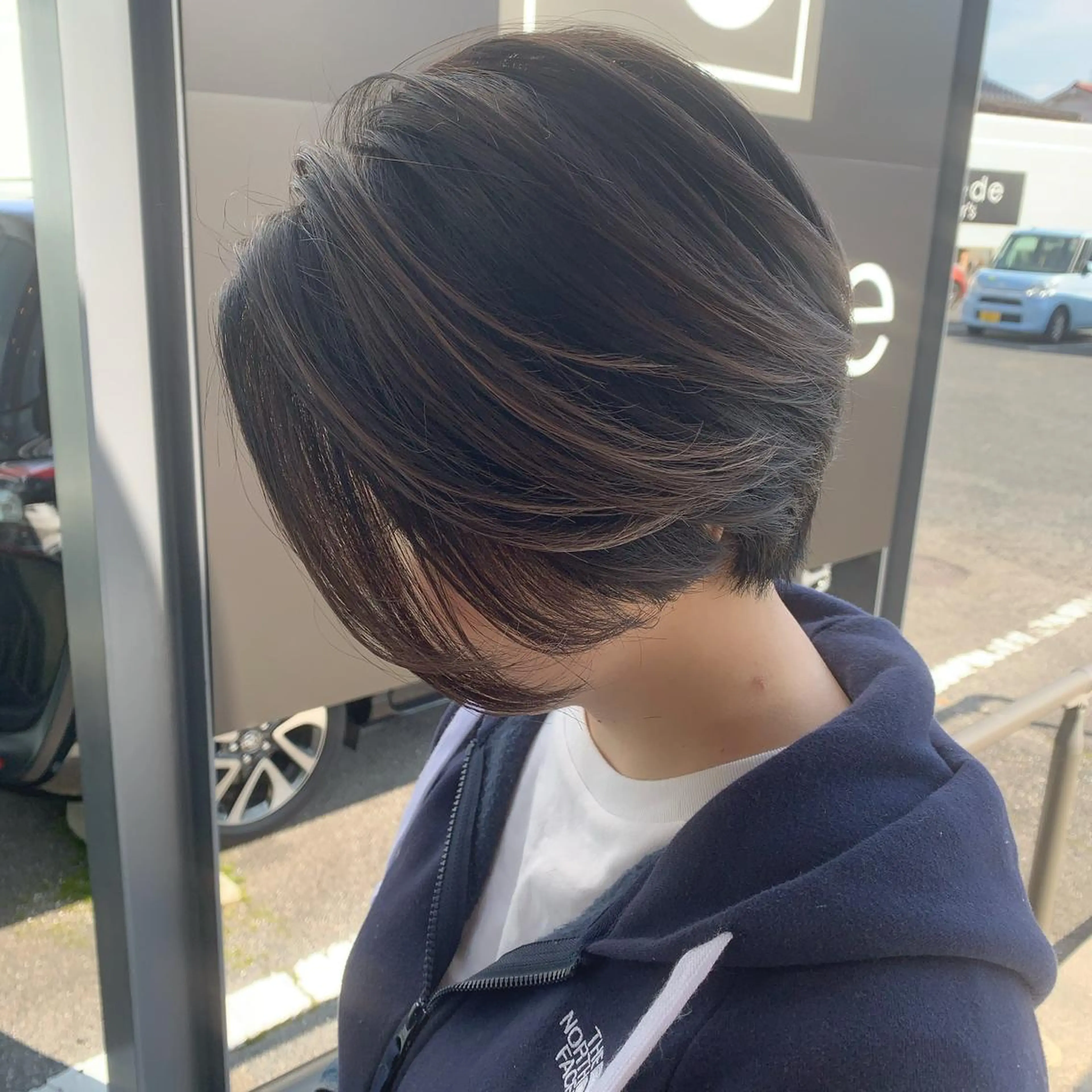 ショート カラー カット ヘアカラー トリートメント 前田 善夫のヘアスタイル