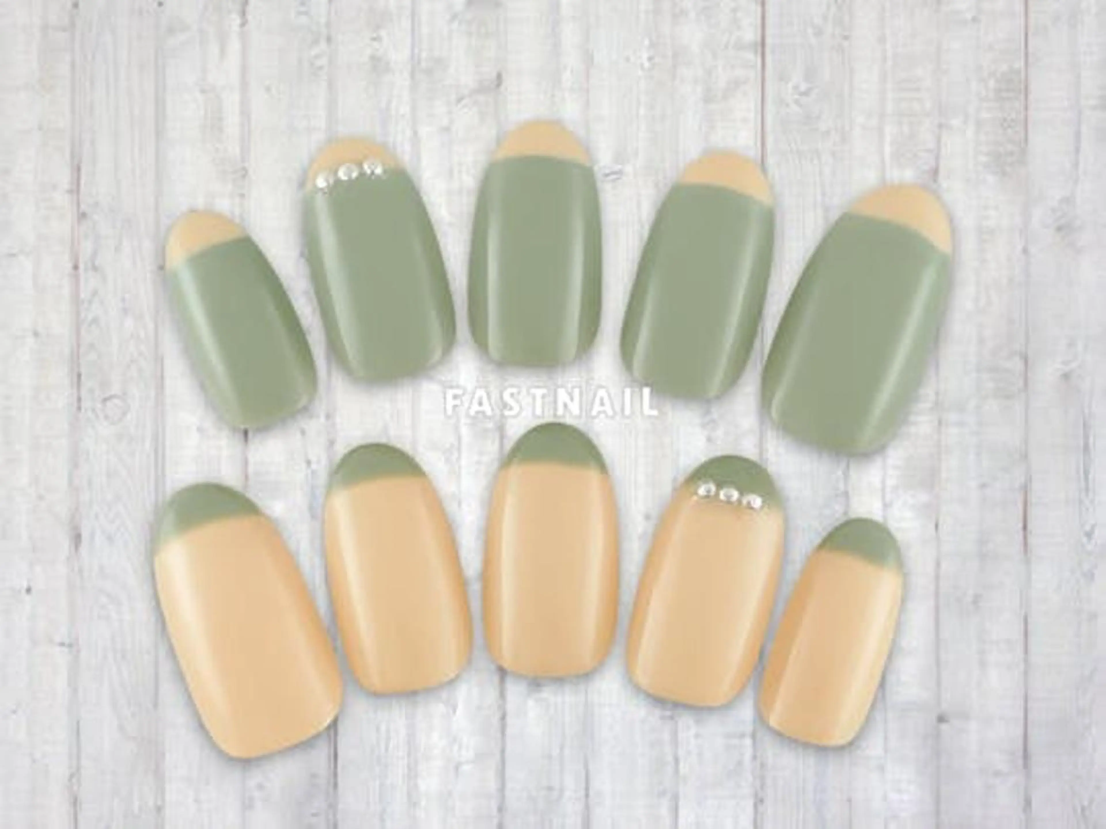 ネイル フットネイル フレンチネイル ジェルネイル パラジェル FASTNAIL 上野店のネイルデザイン