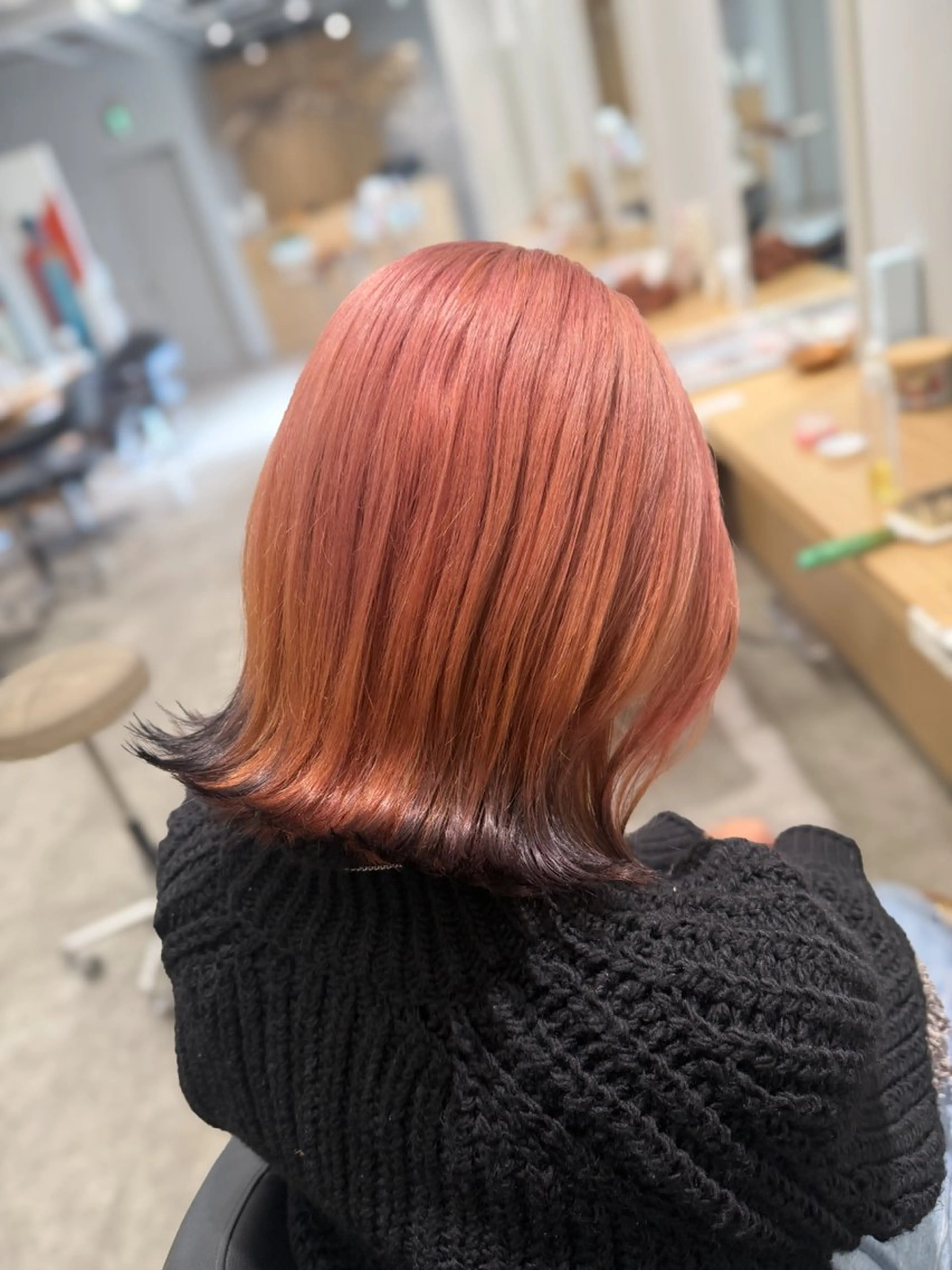 ミディアム ヘアカラー AVANCE.京橋店所属・雰囲気似合わせ/永田 汰伊智/艶カラー🫧のヘアスタイル