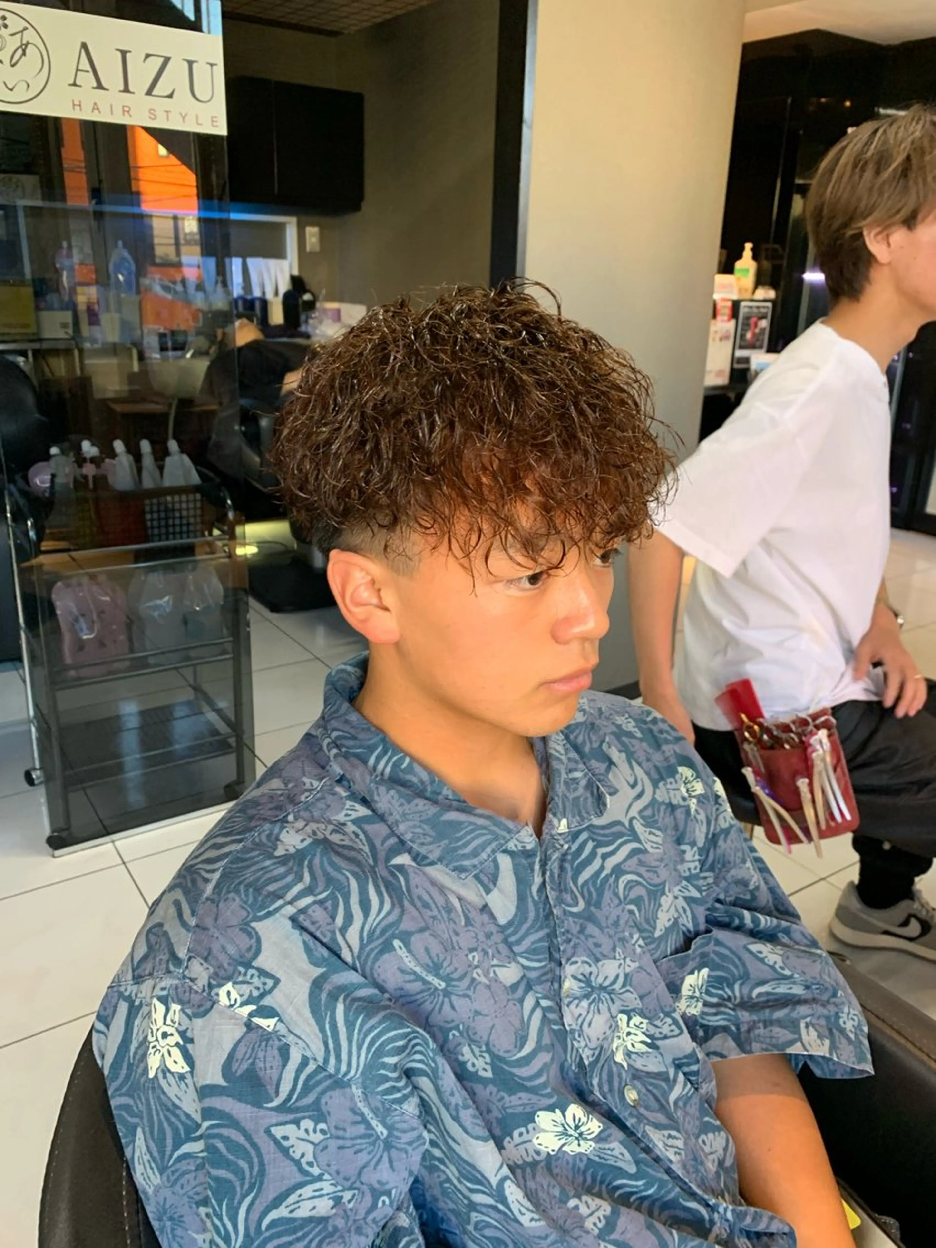 ショート カット パーマ 🔥メンズ特化🔥 佐藤桂崇のヘアスタイル