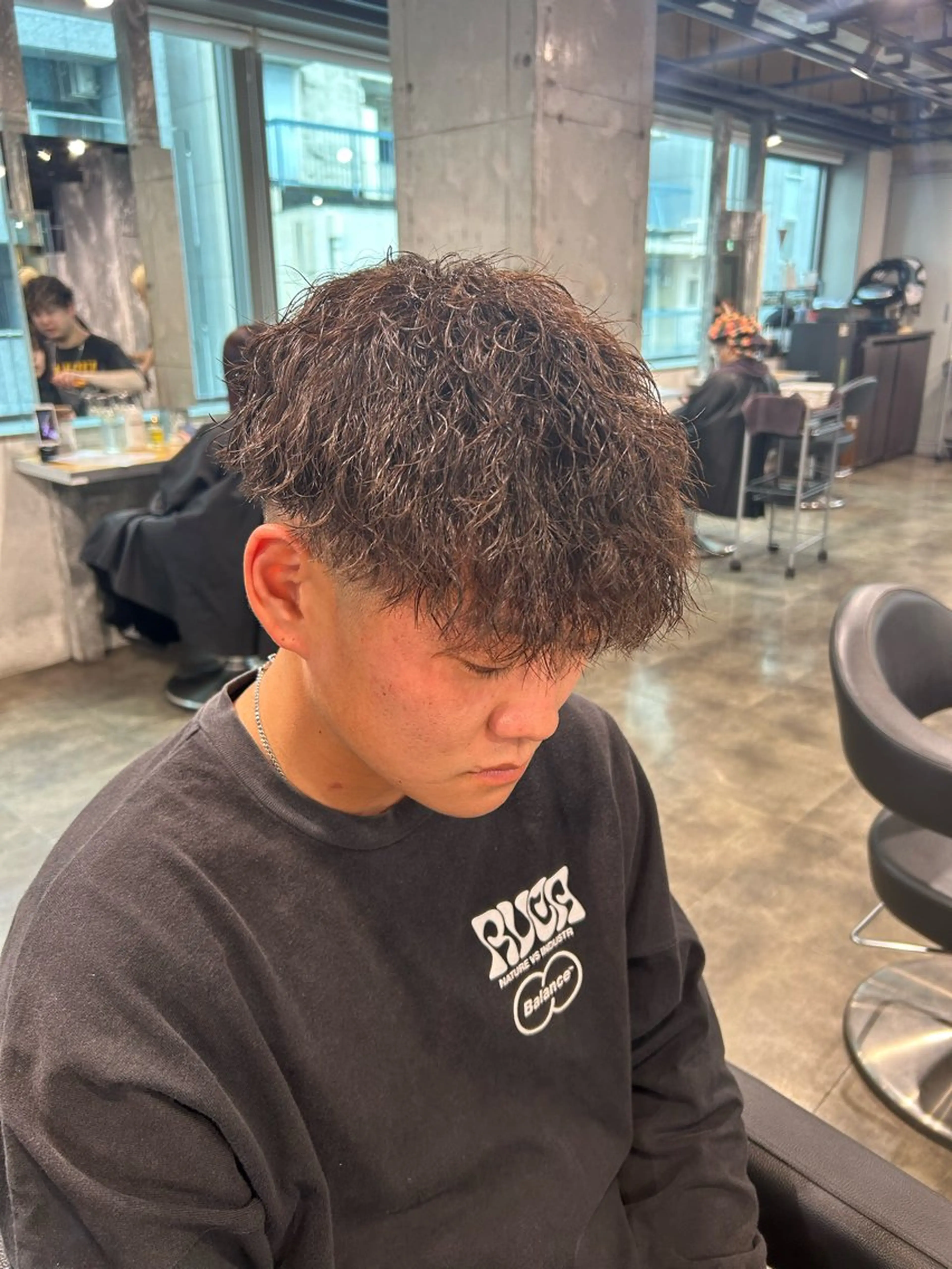 メンズ カット パーマ メンズ特化美容師 💠チナツのヘアスタイル