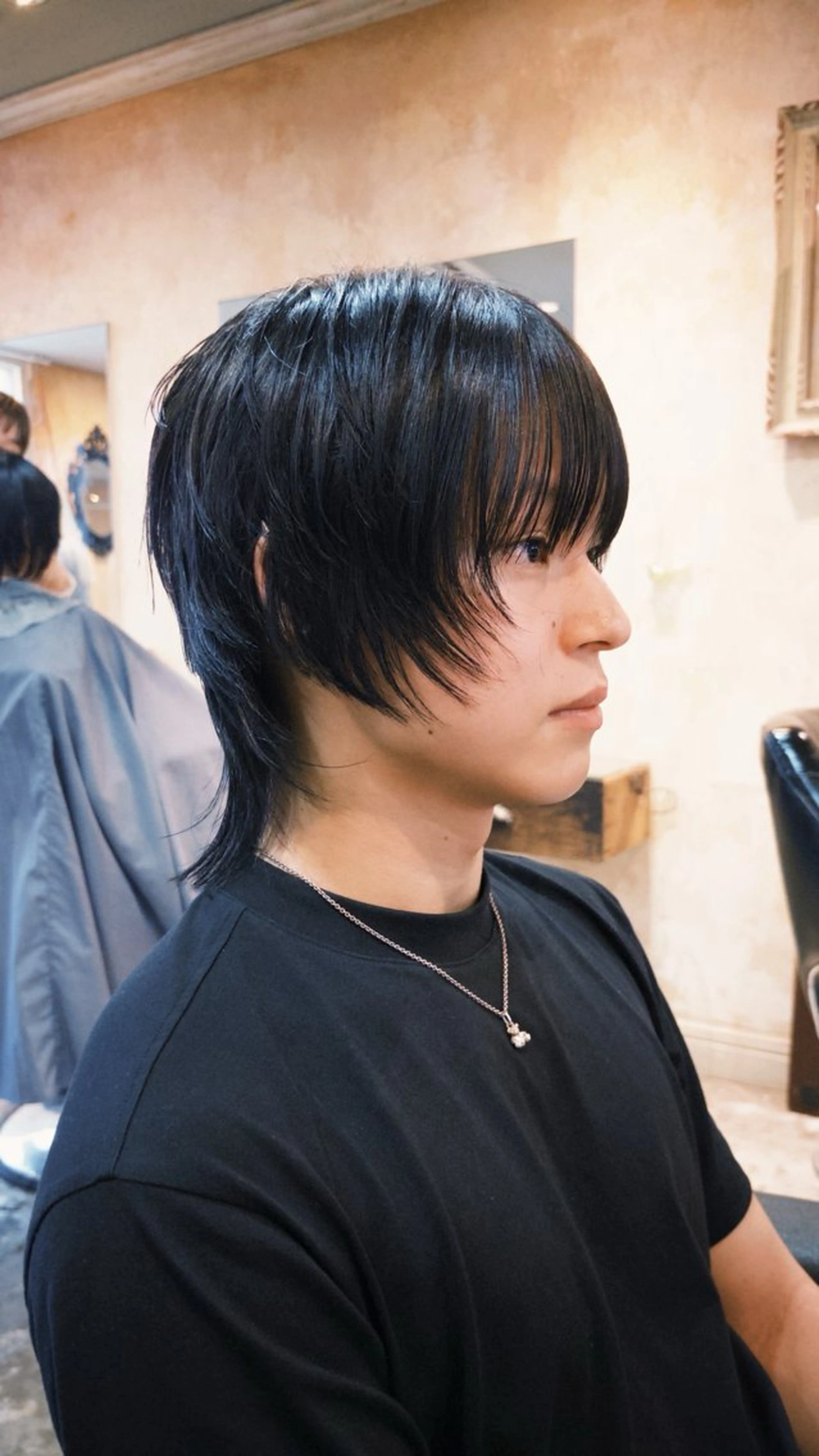 ショート カラー メンズ iki所属・パーマstyle てるてるのヘアスタイル