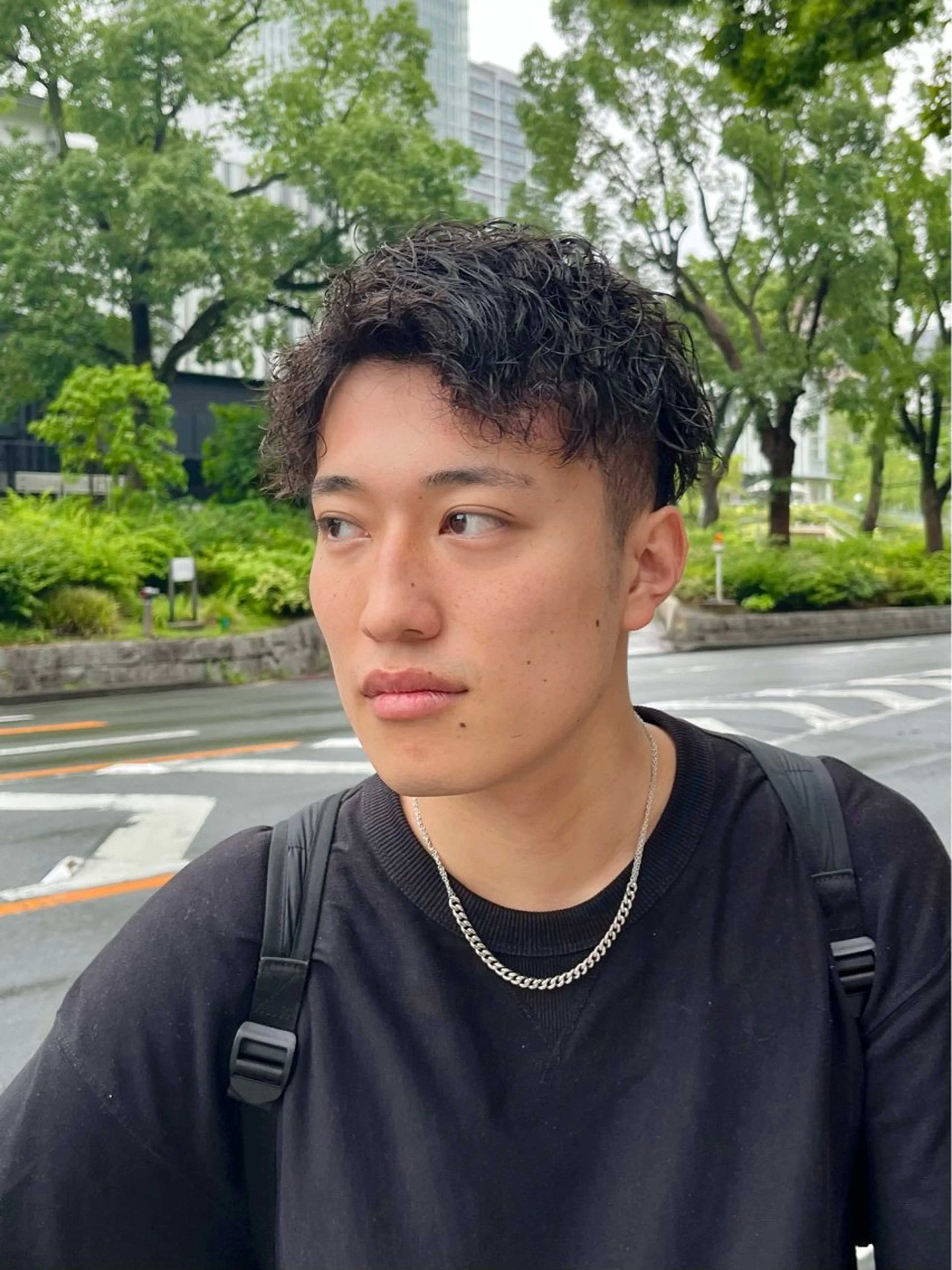 パーマ メンズ メンズパーマ カット パーマ mulum所属・ボブパーマ/ ウルフパーマ原科🪴のヘアスタイル