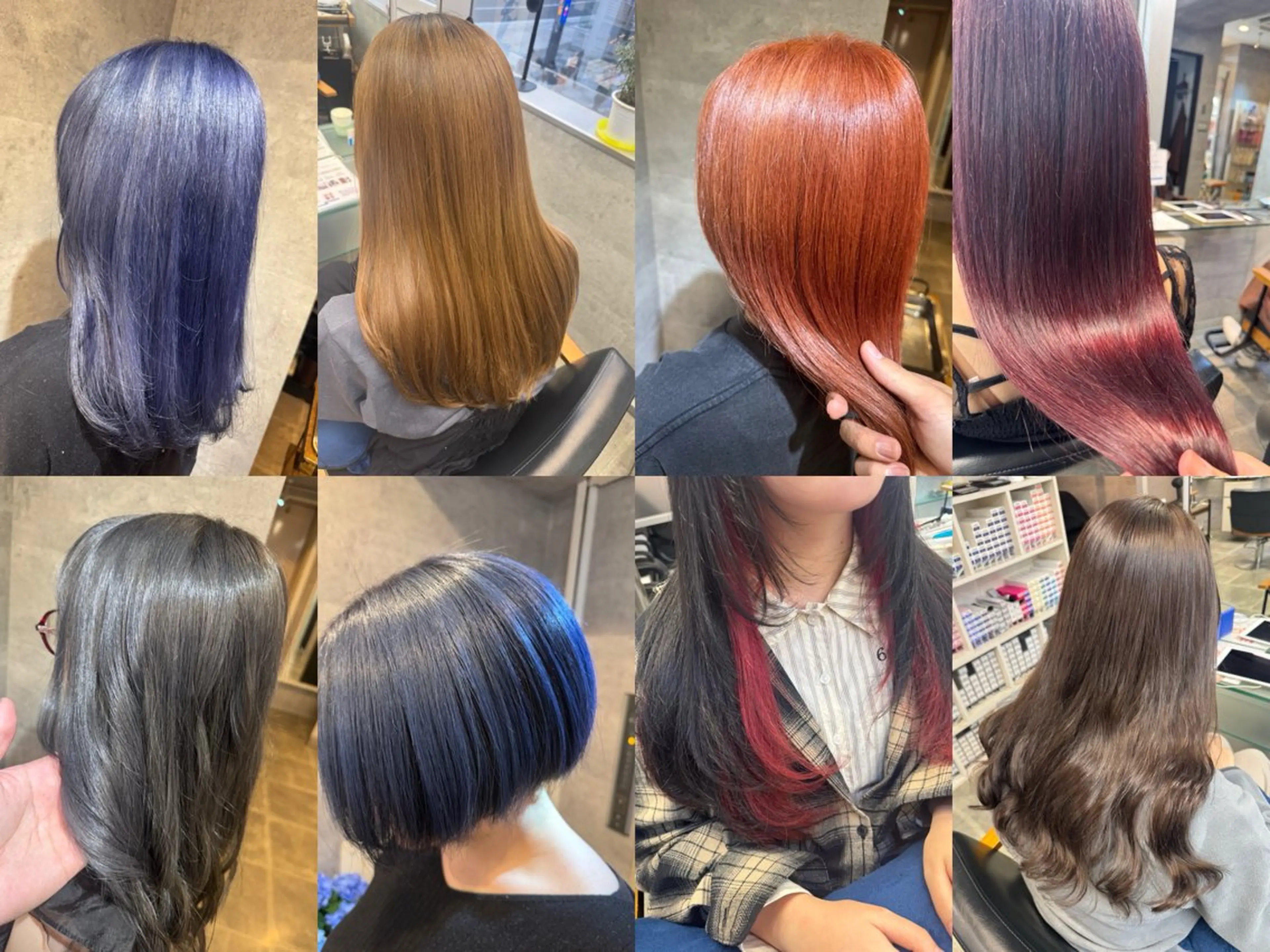 【新規限定】ダブルカラー（フルブリーチ+全体カラー）（ロング料金無し）超お得‼️ケアブリーチ使用😍💕💕の写真
