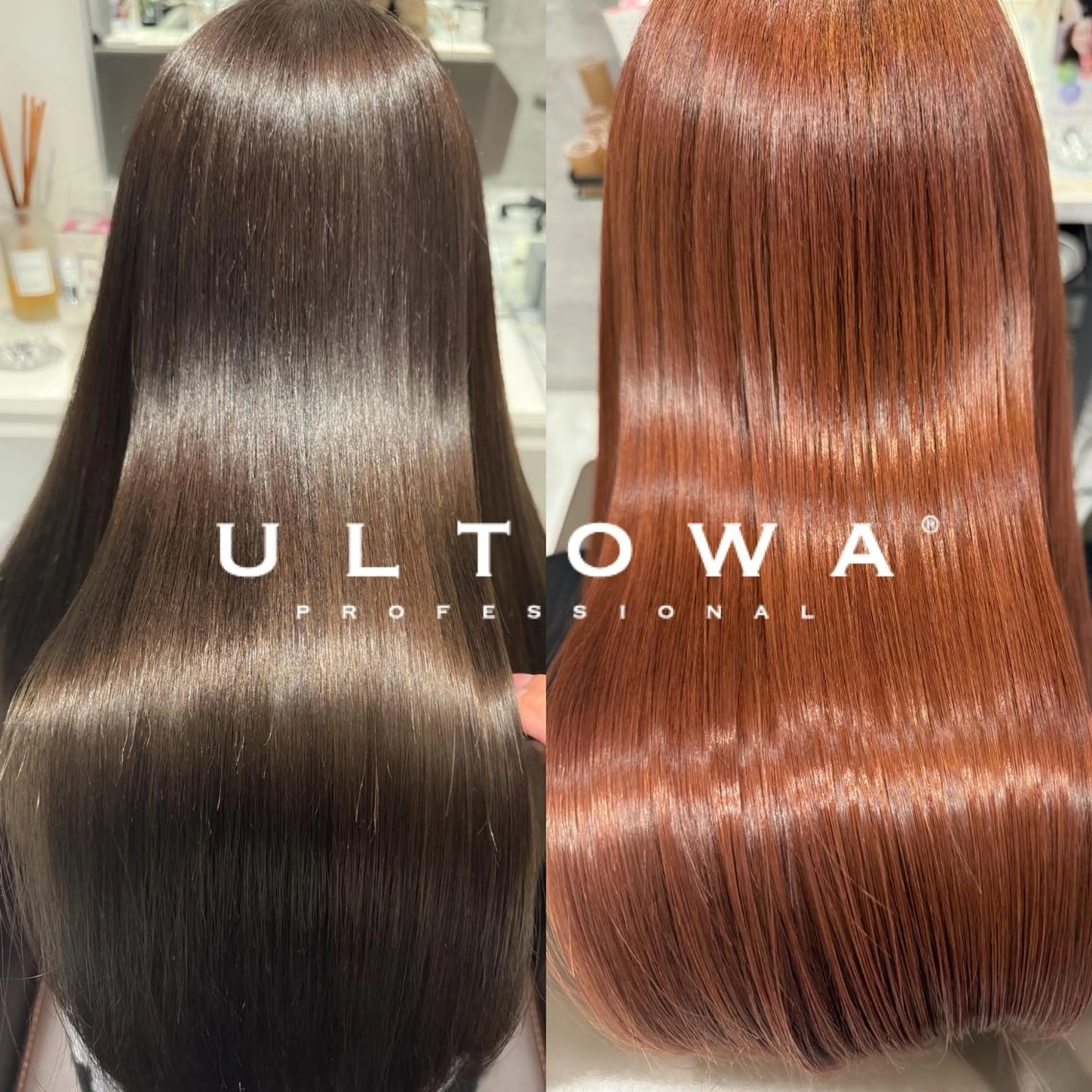 【高濃度水素髪質改善カラー】透明感カラー＋ULTOWAトリートメントの写真