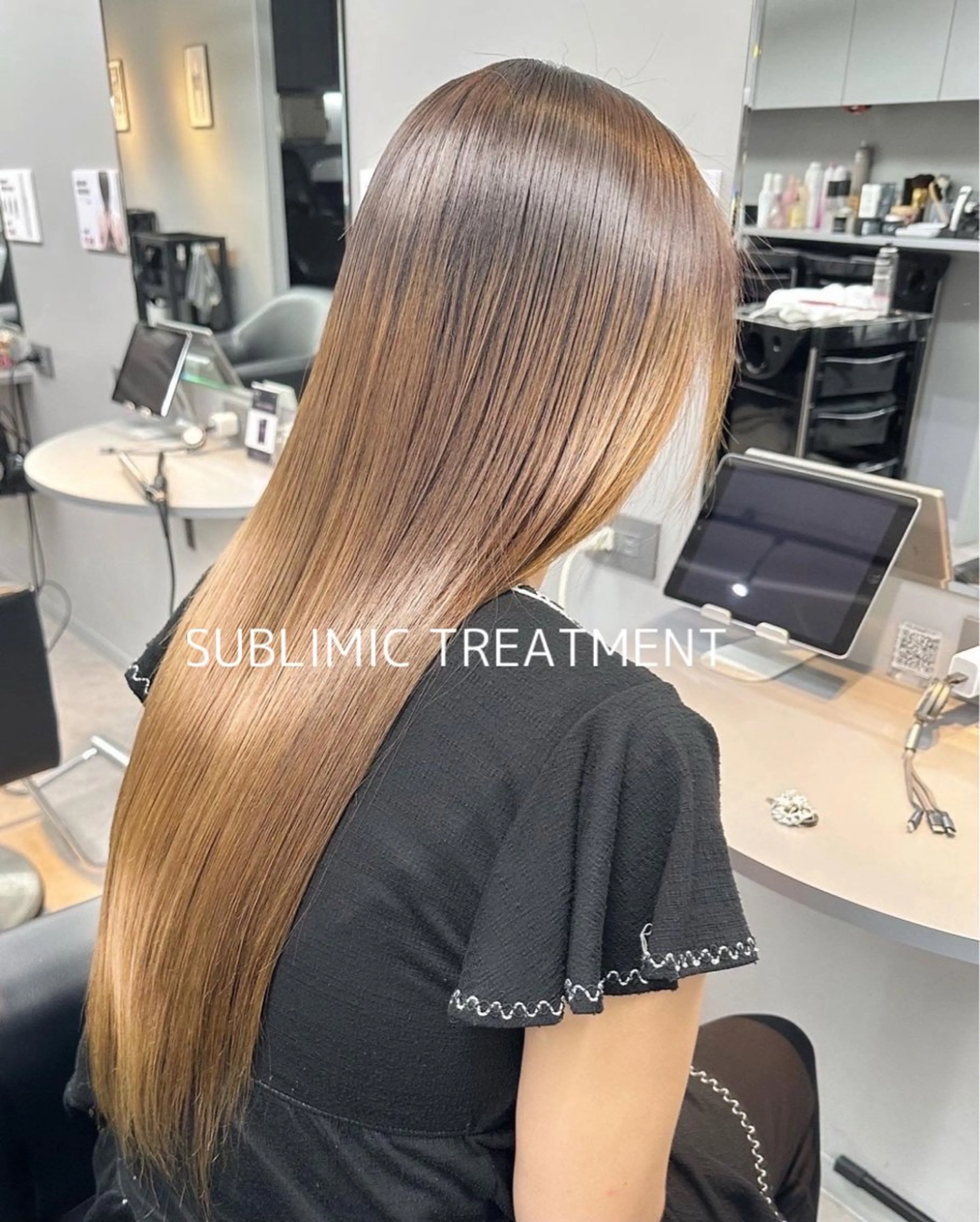 ロング カラー ヘアアレンジ トリートメント ACRO梅田【アクロ】所属・髪質整形、髪質改善 きれいになるカラーのヘアスタイル