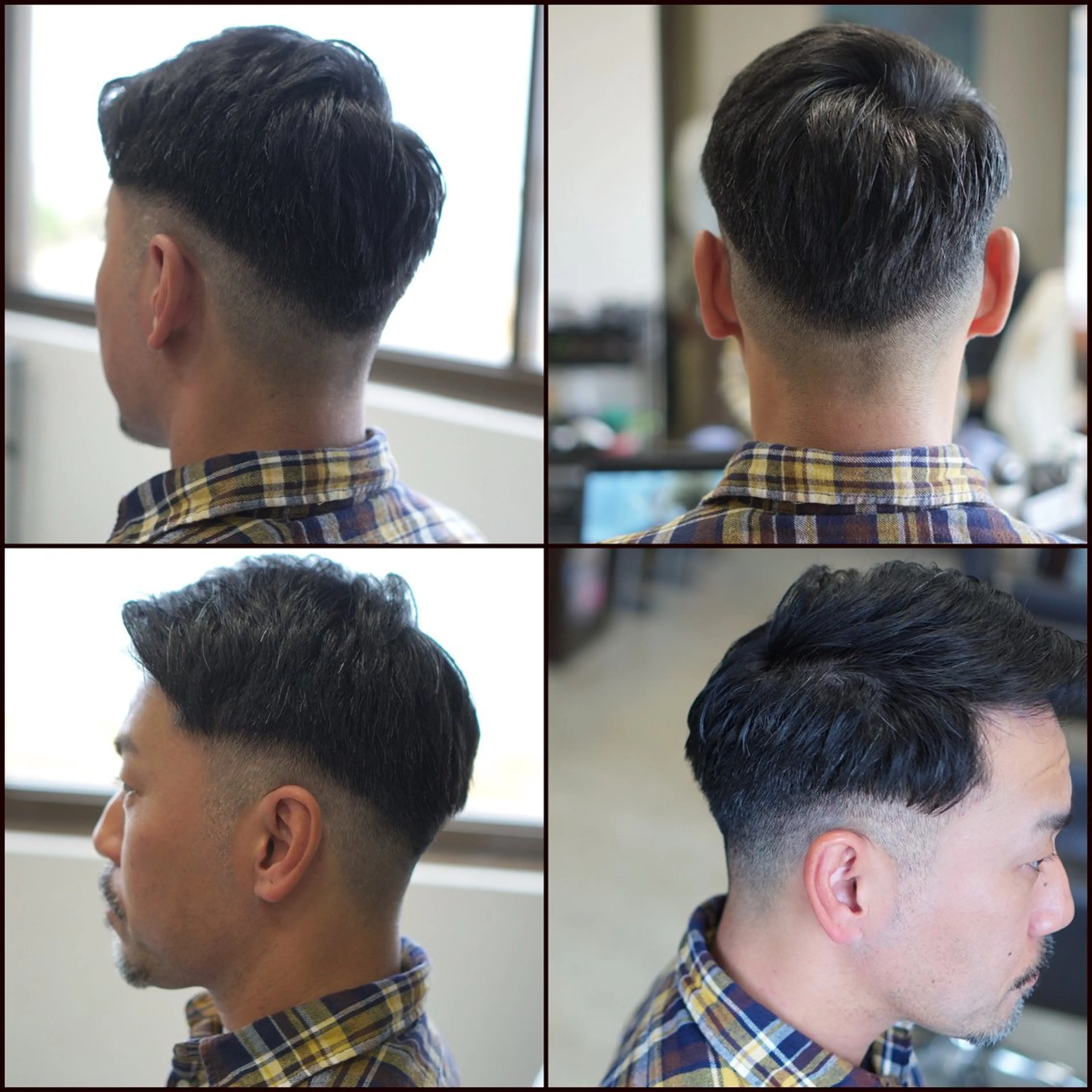 ショート メンズ カット 中島 剛のヘアスタイル