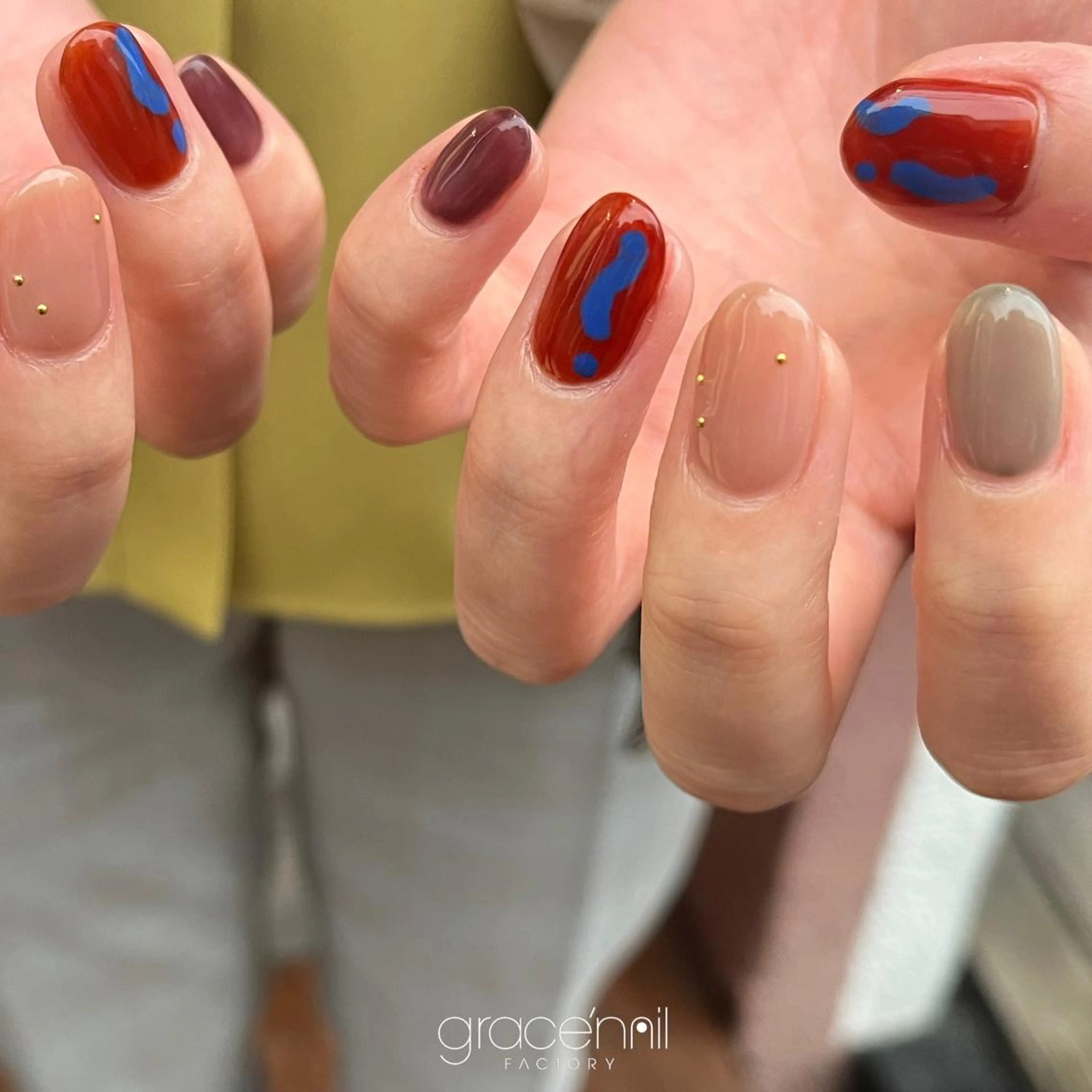 ネイル ハンドネイル gracenail factory所属・ヤマモト リカコのネイルデザイン