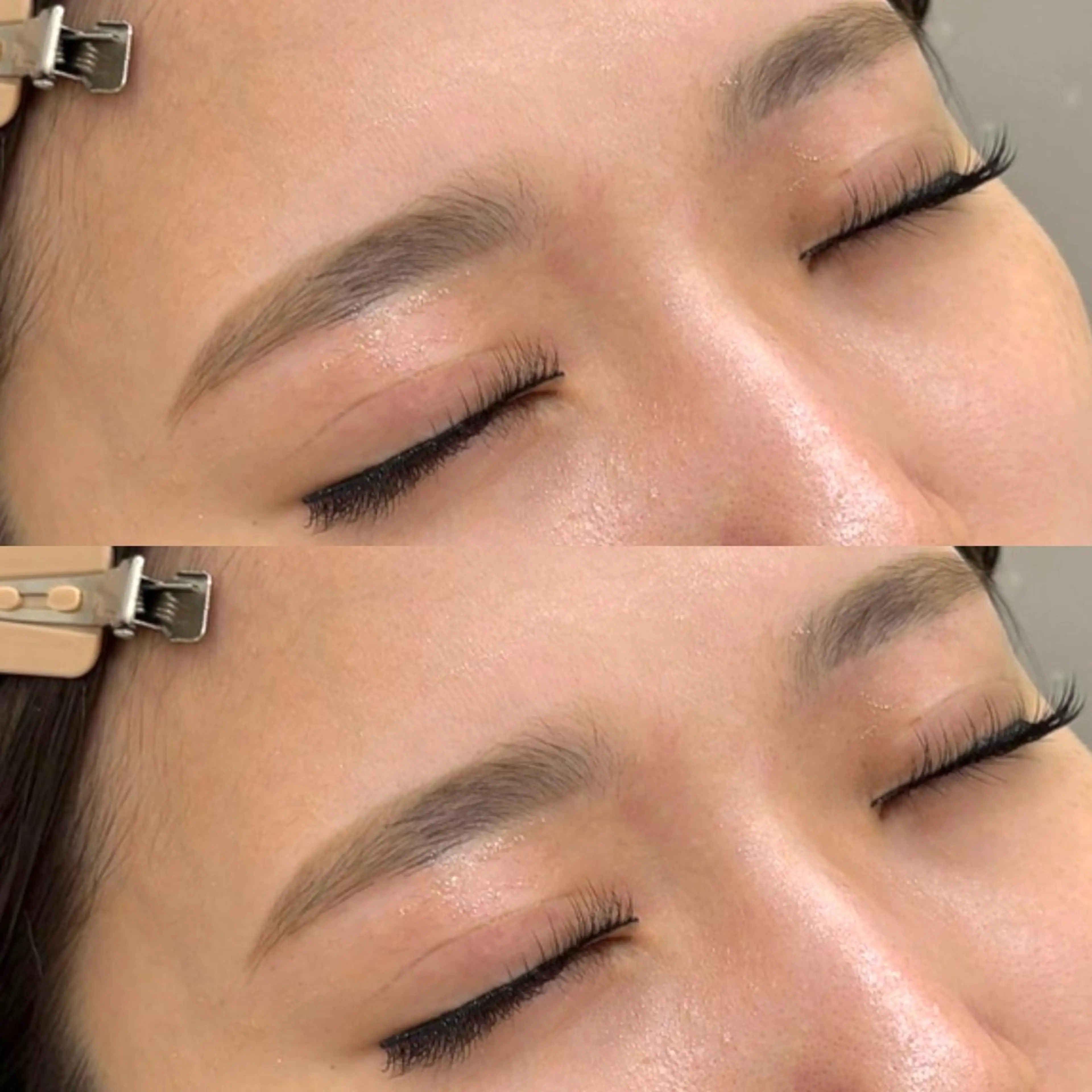 アイブロウスタイリング【眉ワックス使用✨】🚨現在予約リクエストは受け付けておりませんの写真