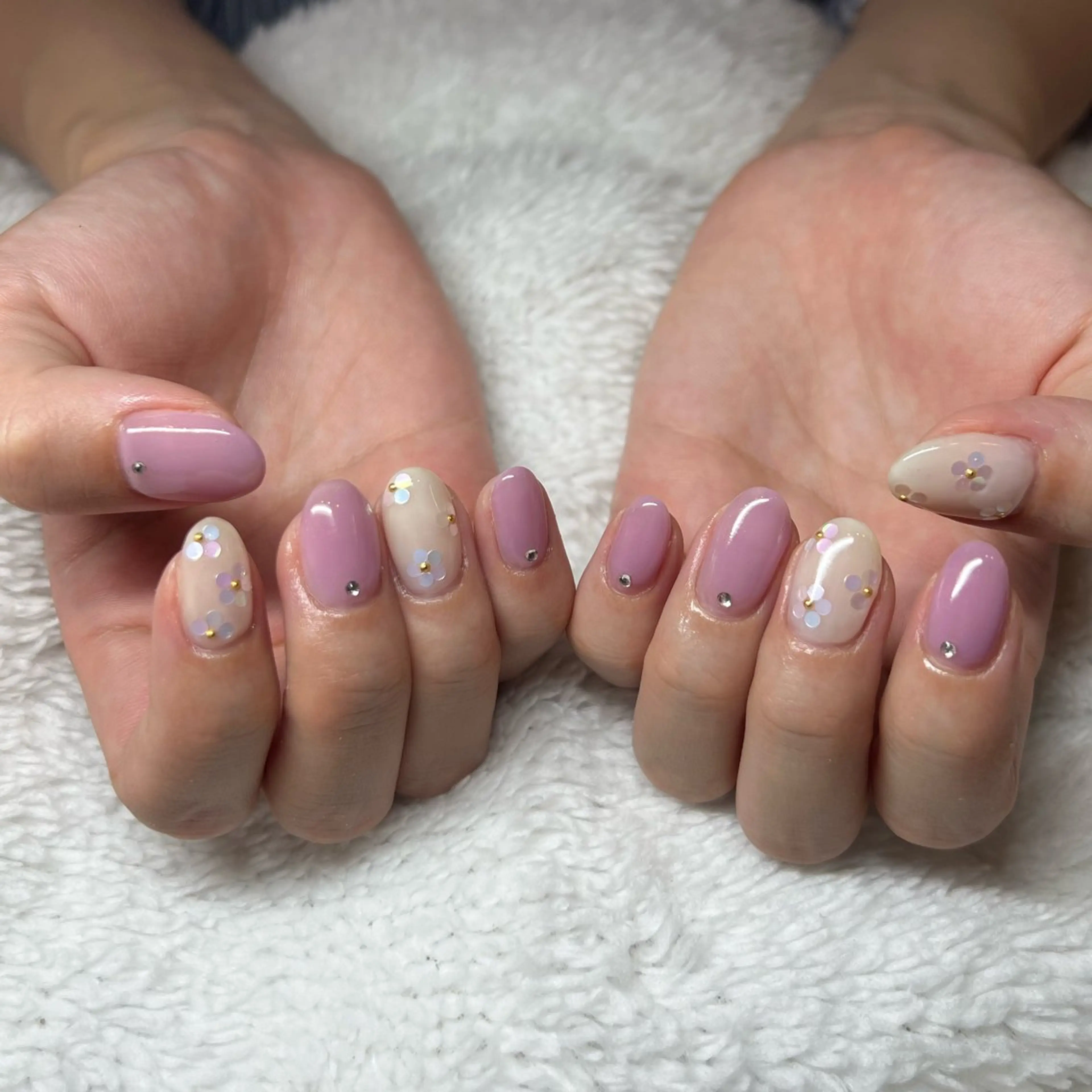 ネイル フラワーネイル Rommy Arisaのネイルデザイン