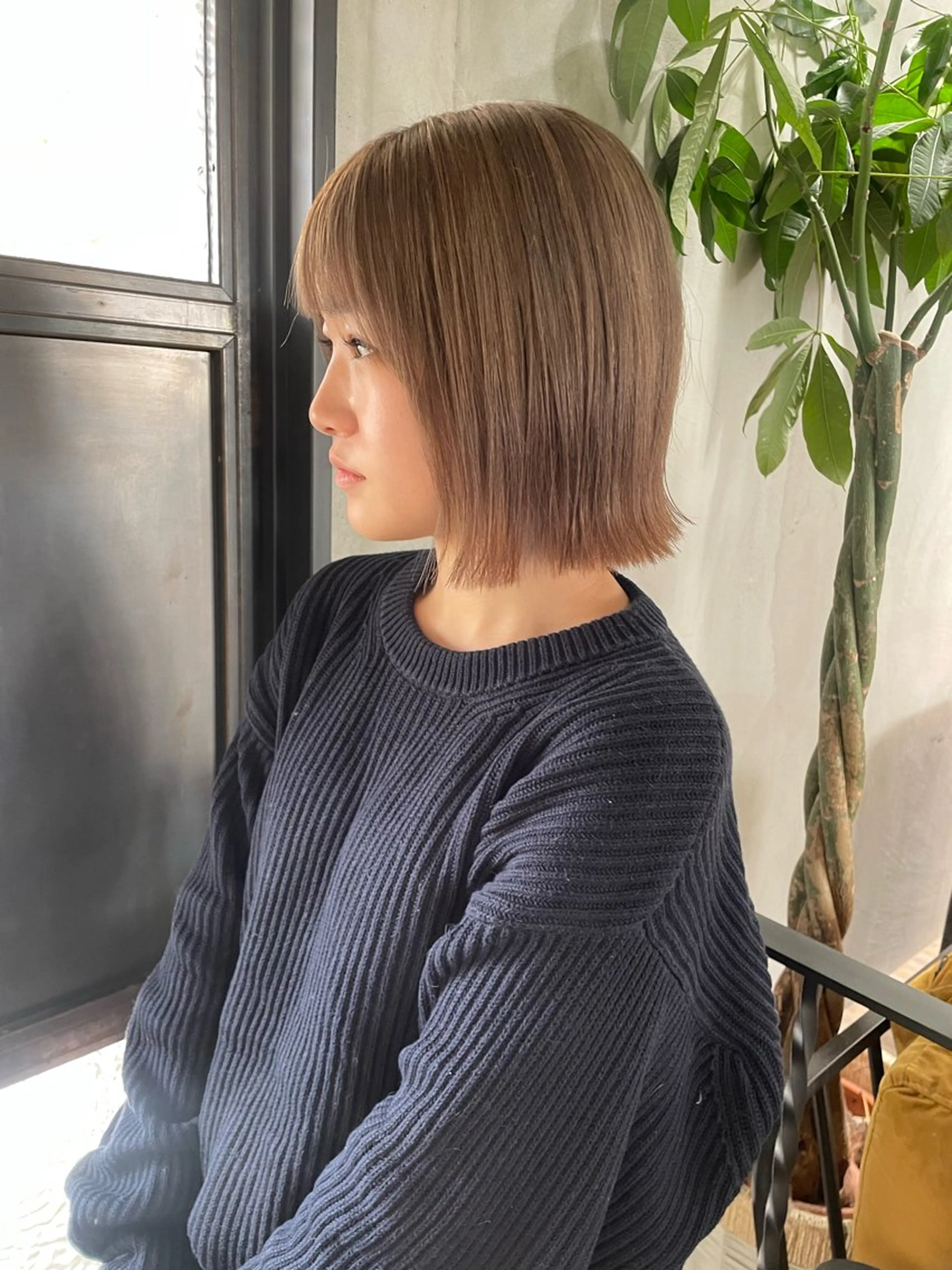 ショート カラー ベージュカラー SALOWIN新潟万代店所属・SaKiho 🎀のヘアスタイル