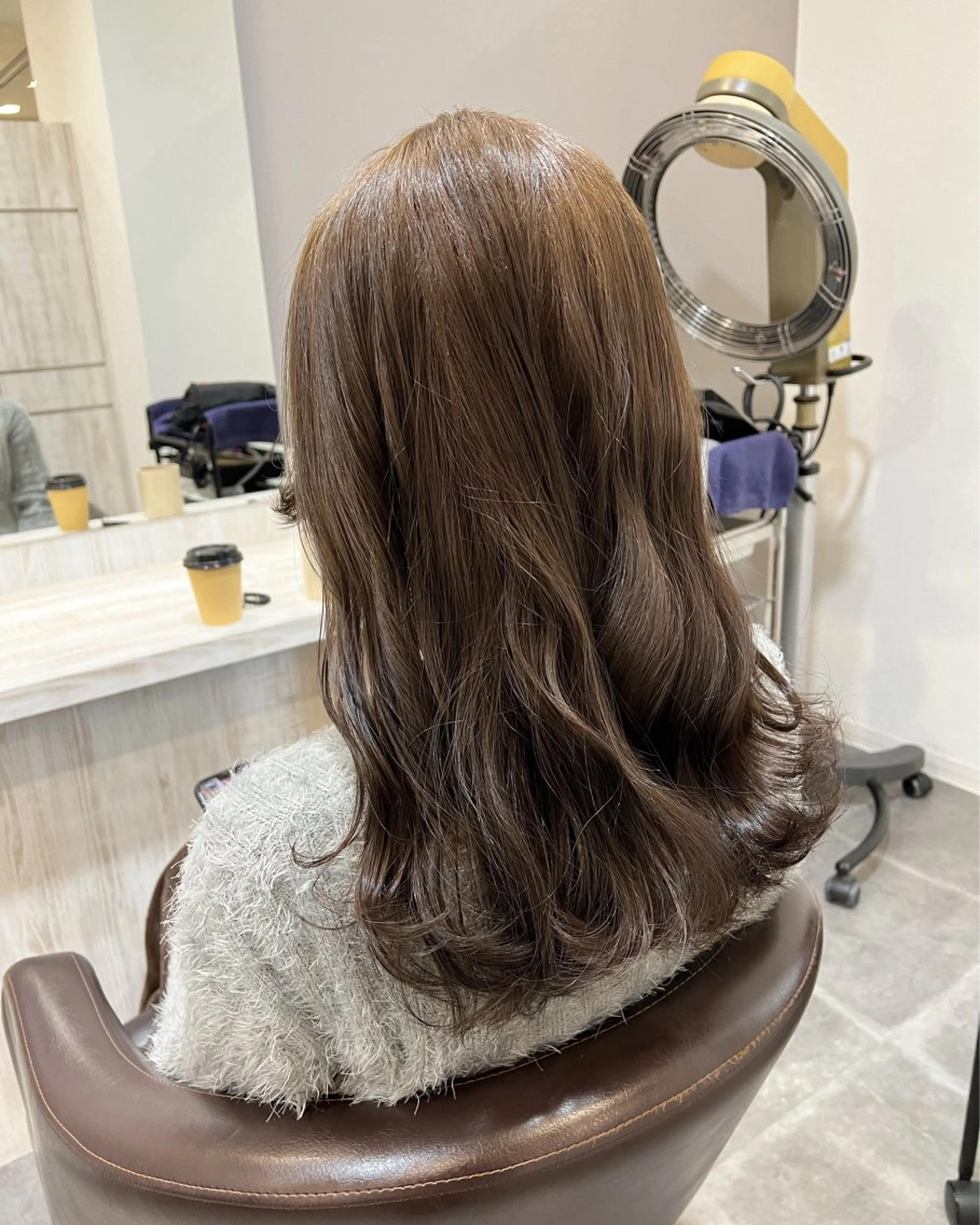 ロング 縮毛矯正 たんげ なるみ ┆Jr.スタイリストのヘアスタイル