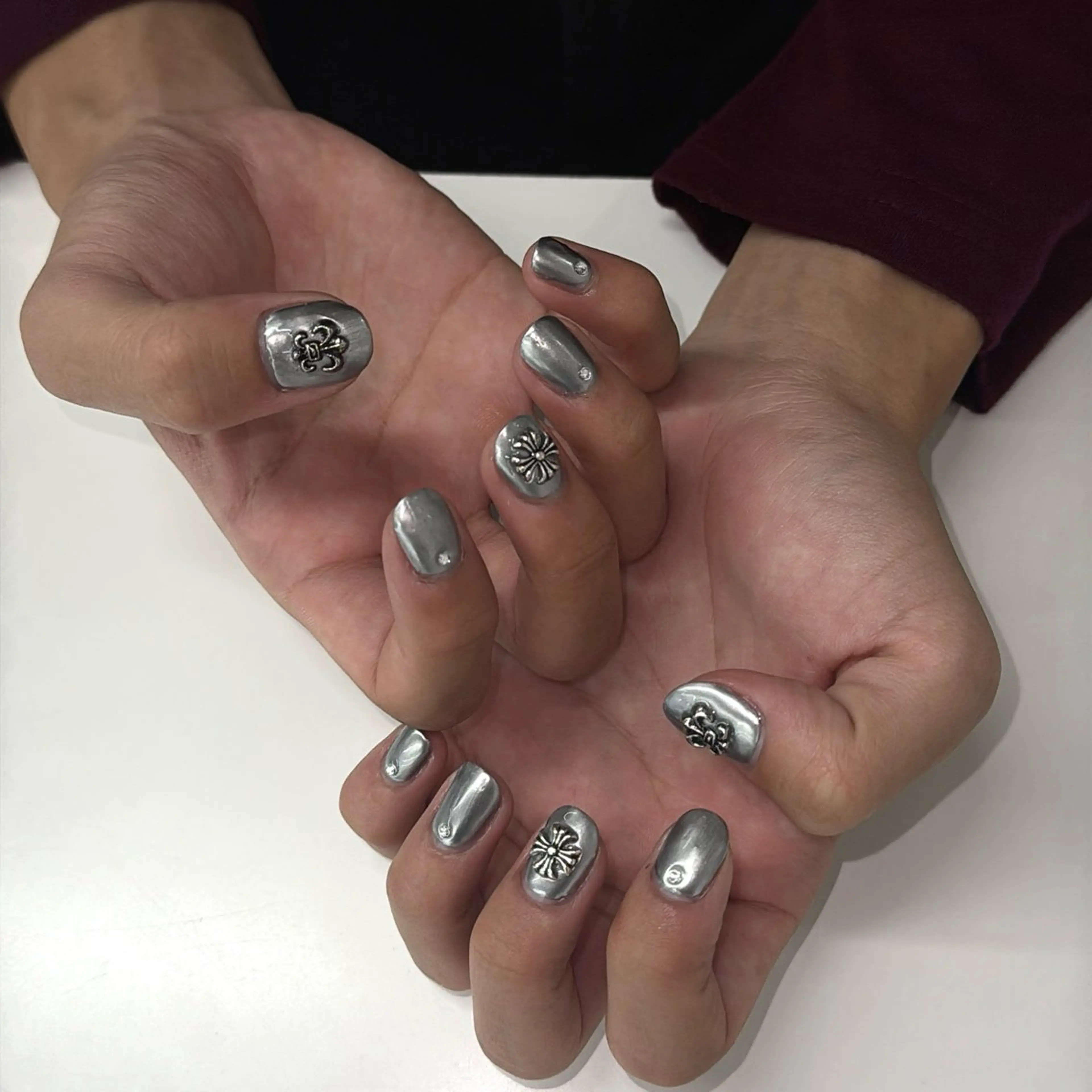 メンズ ネイル ハンドネイル 【REVE】 Niraiのネイルデザイン