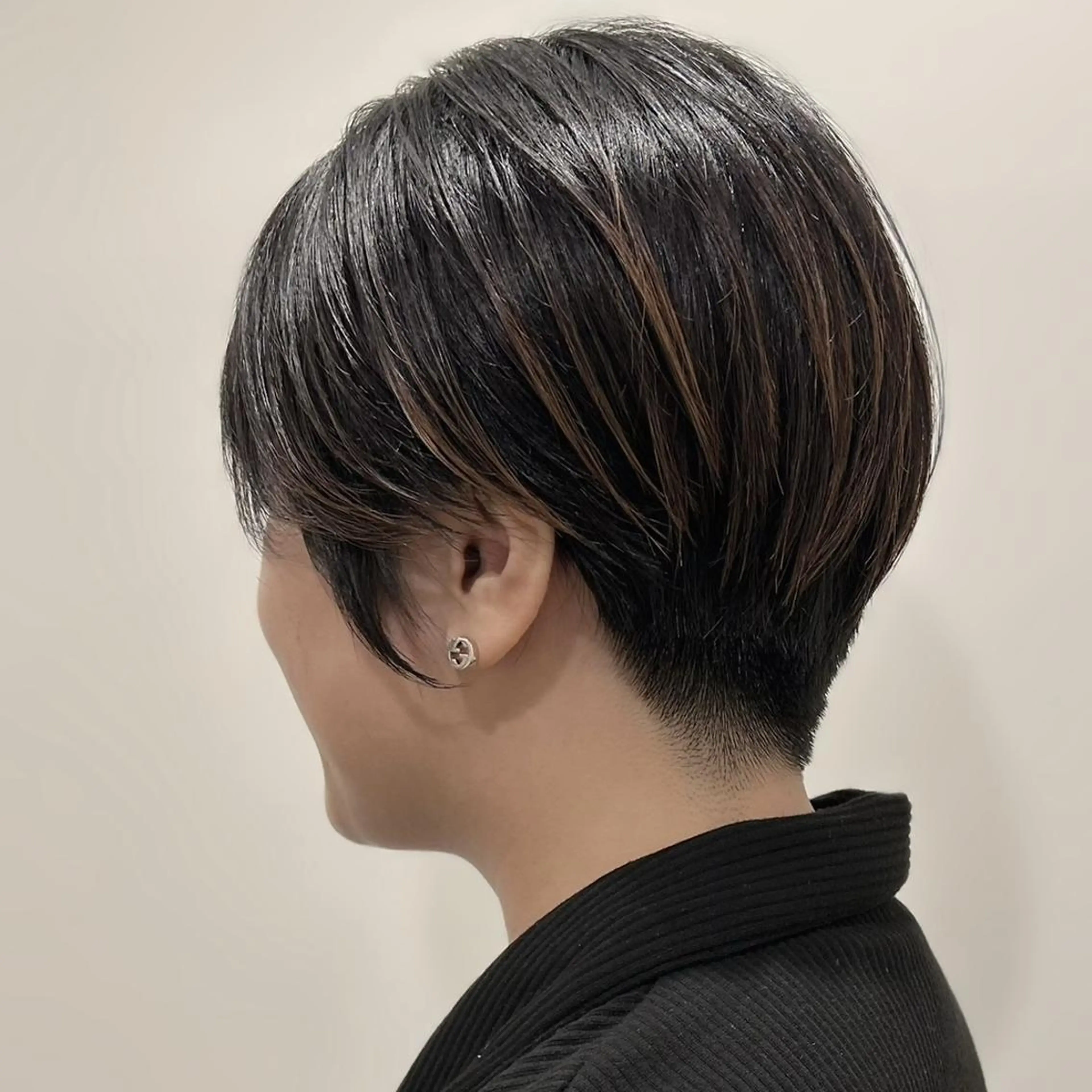 ショート ハンサムショート ショートヘア カット Halo/長居美容室 ショート/ROKIのヘアスタイル