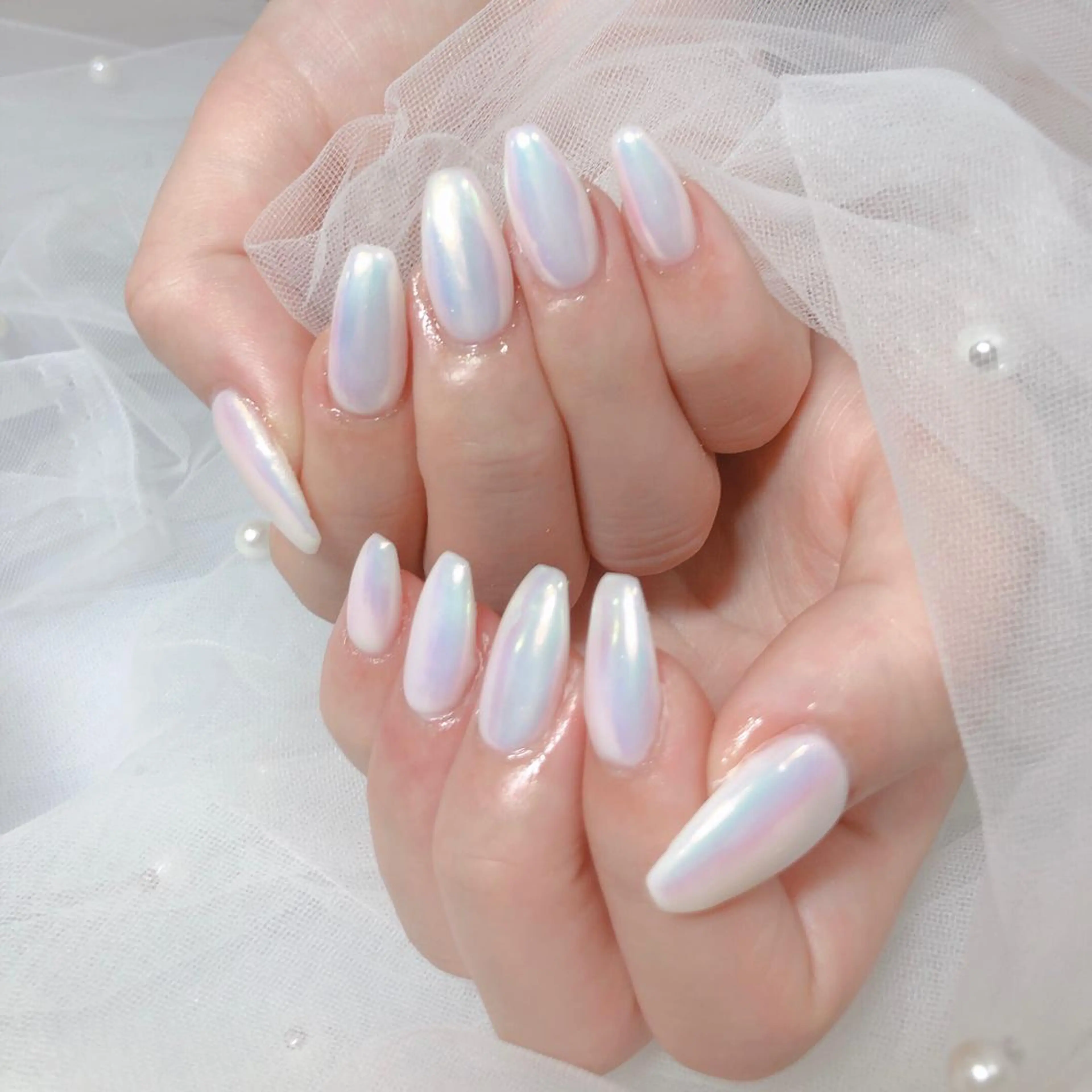 ネイル オーロラネイル kihi大塚店 モデル募集専用のネイルデザイン