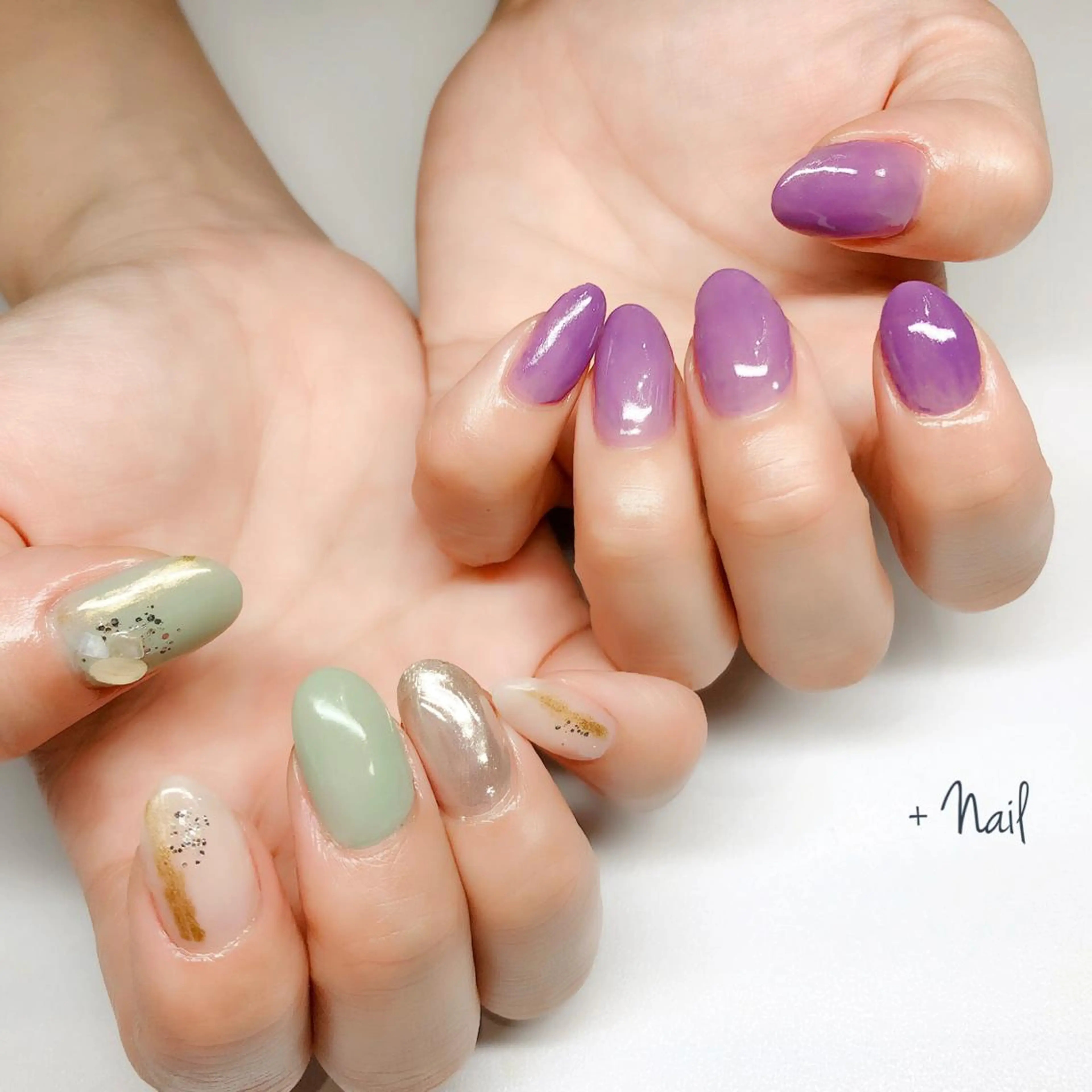 ネイル Aim* 深爪・自爪育成専門店のネイルデザイン