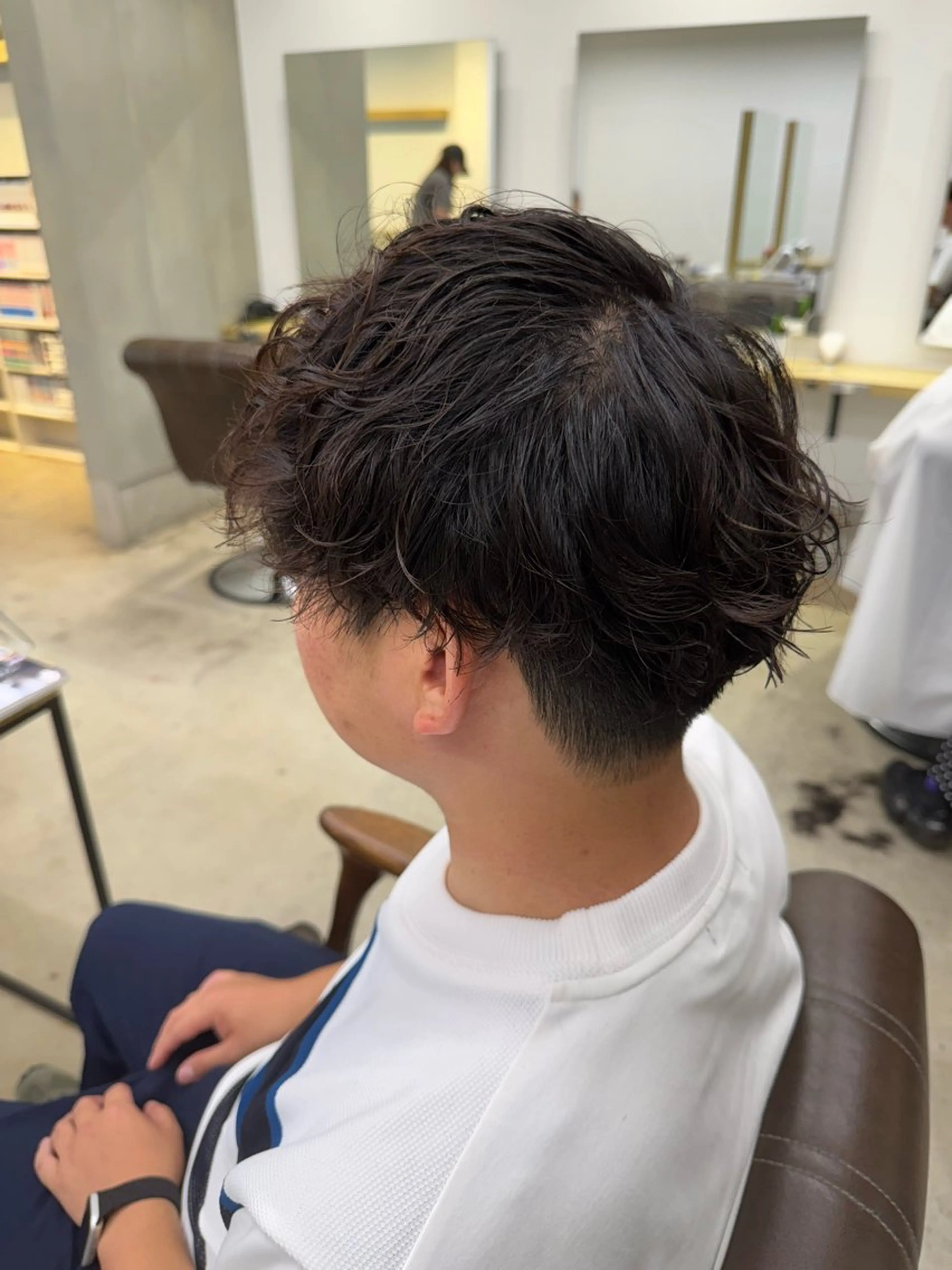 【メンズ限定】デザインパーマ+カット 12600円→8800円の写真