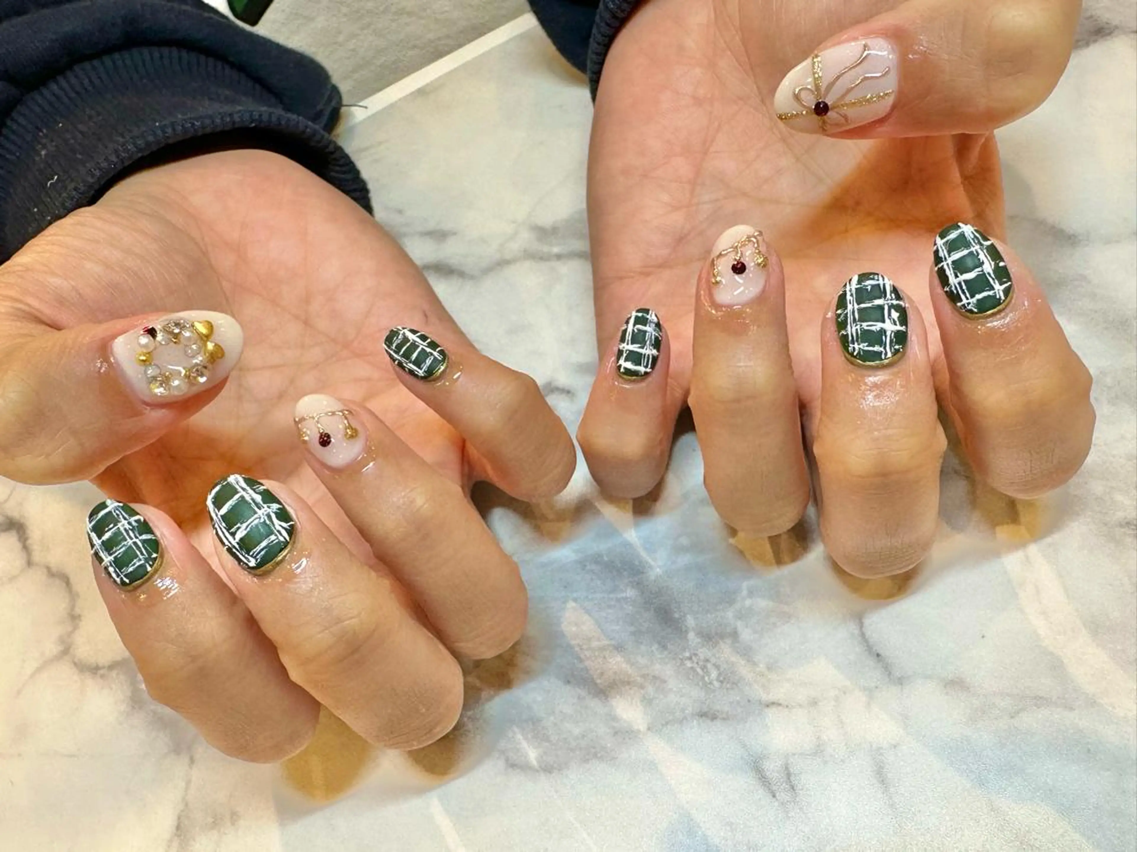 ネイル メンズネイル スカルプネイル Bianca名駅 🪼店長sagawaのネイルデザイン