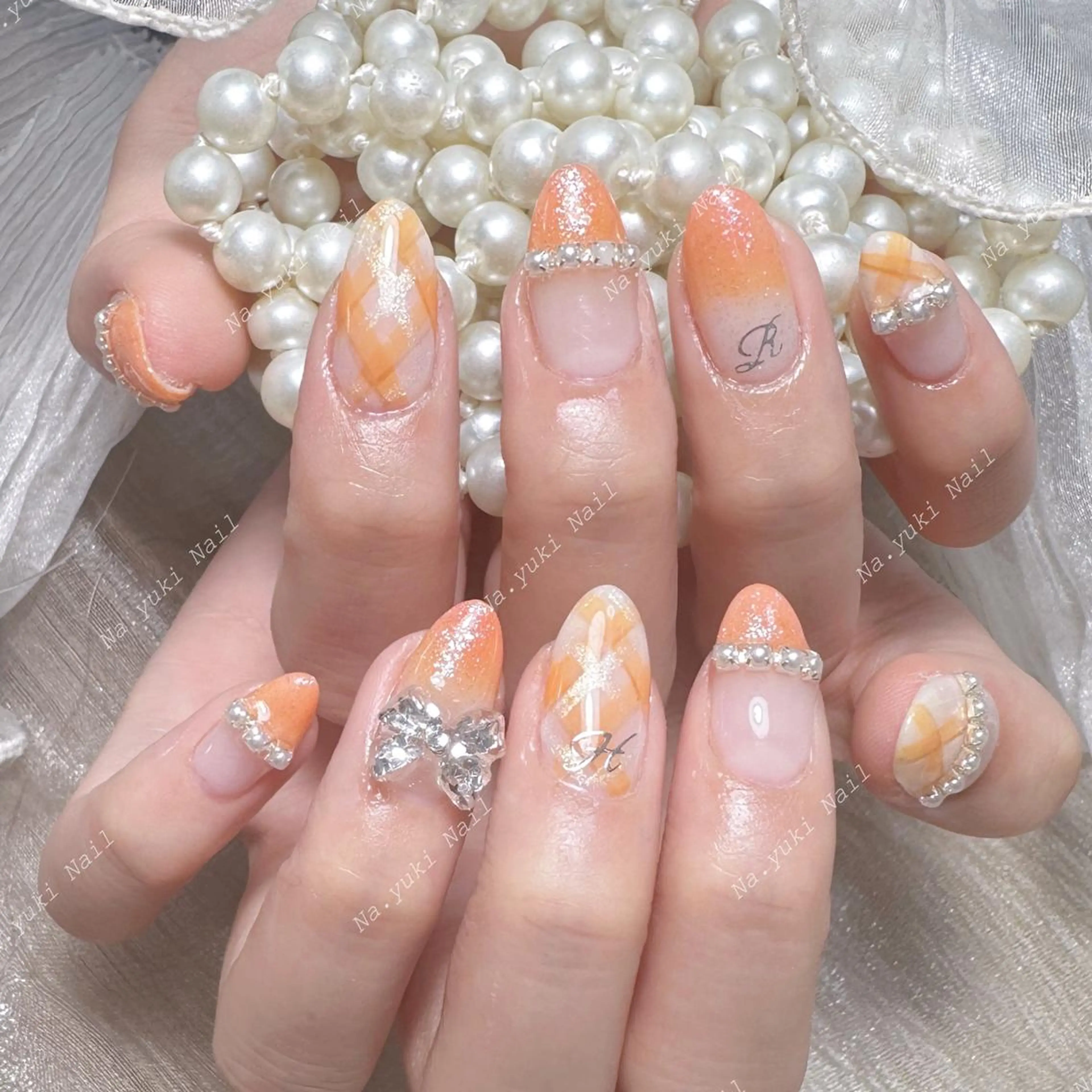 ネイル ハンドネイル Bunny 🐰のネイルデザイン