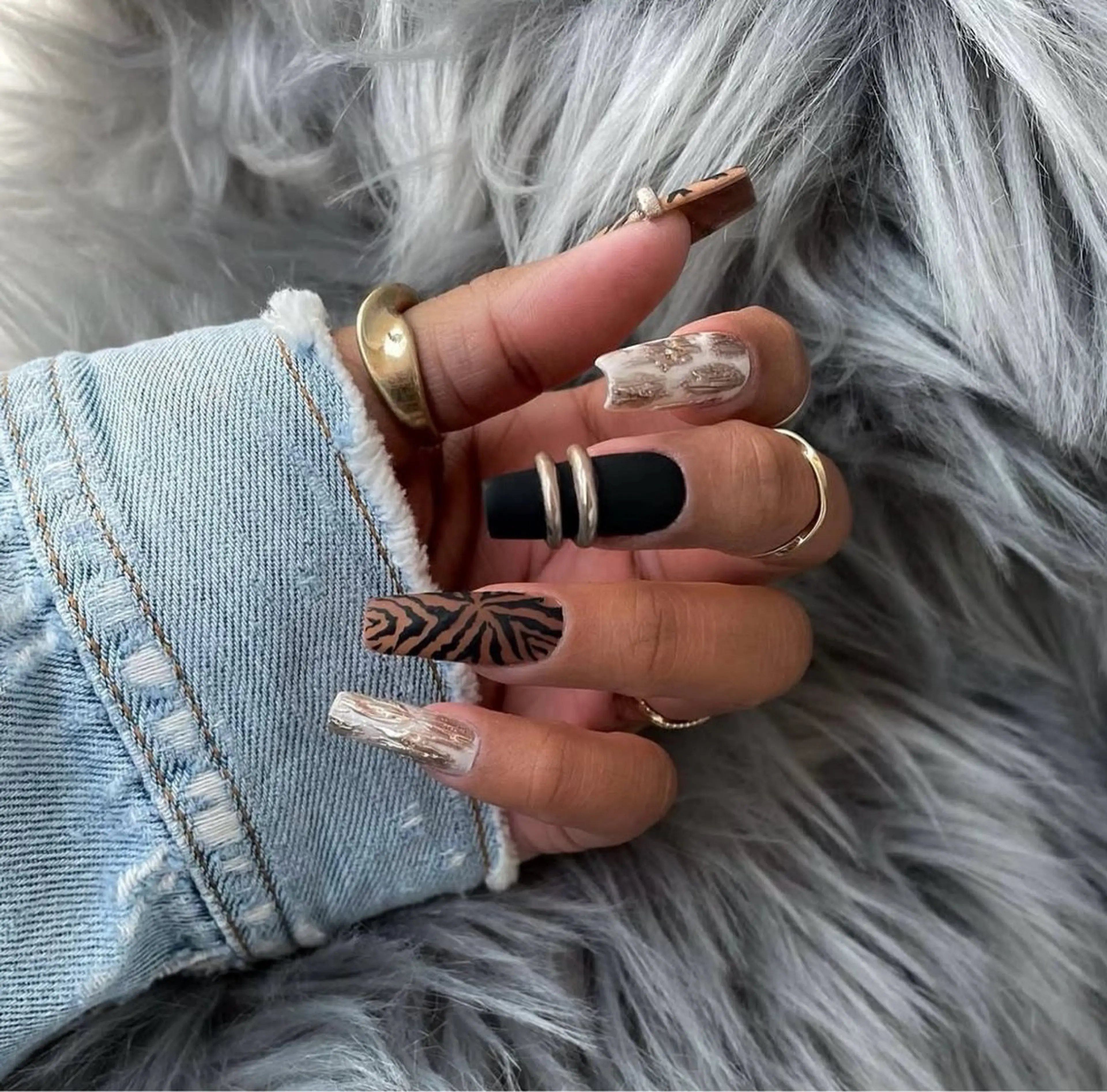 💗ロングネイルデザインし放題💗 必ず注意事項を一読してからご予約お願いいたします🌿の写真