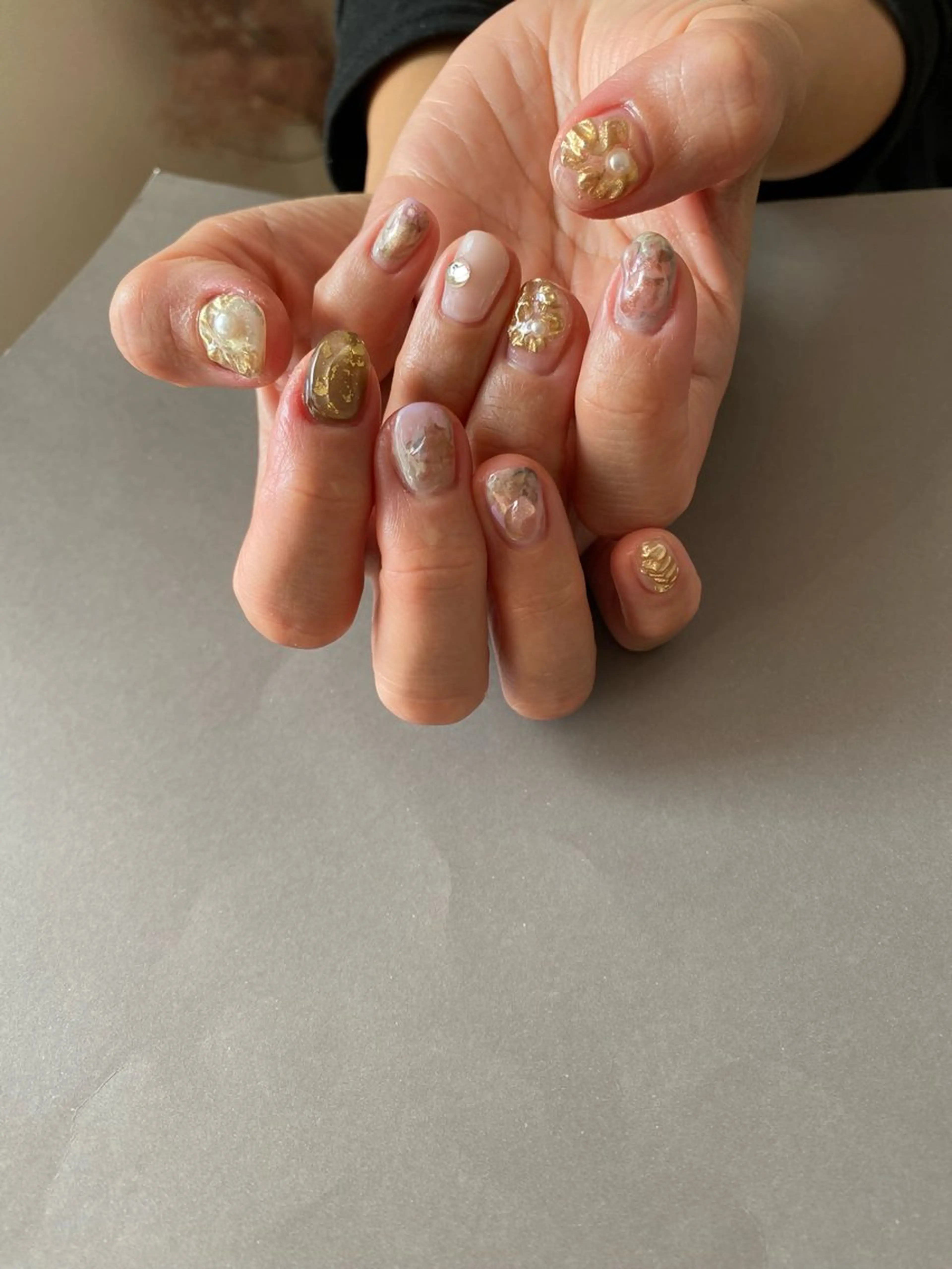 ネイル ハンドネイル nailsalon Puretéのネイルデザイン