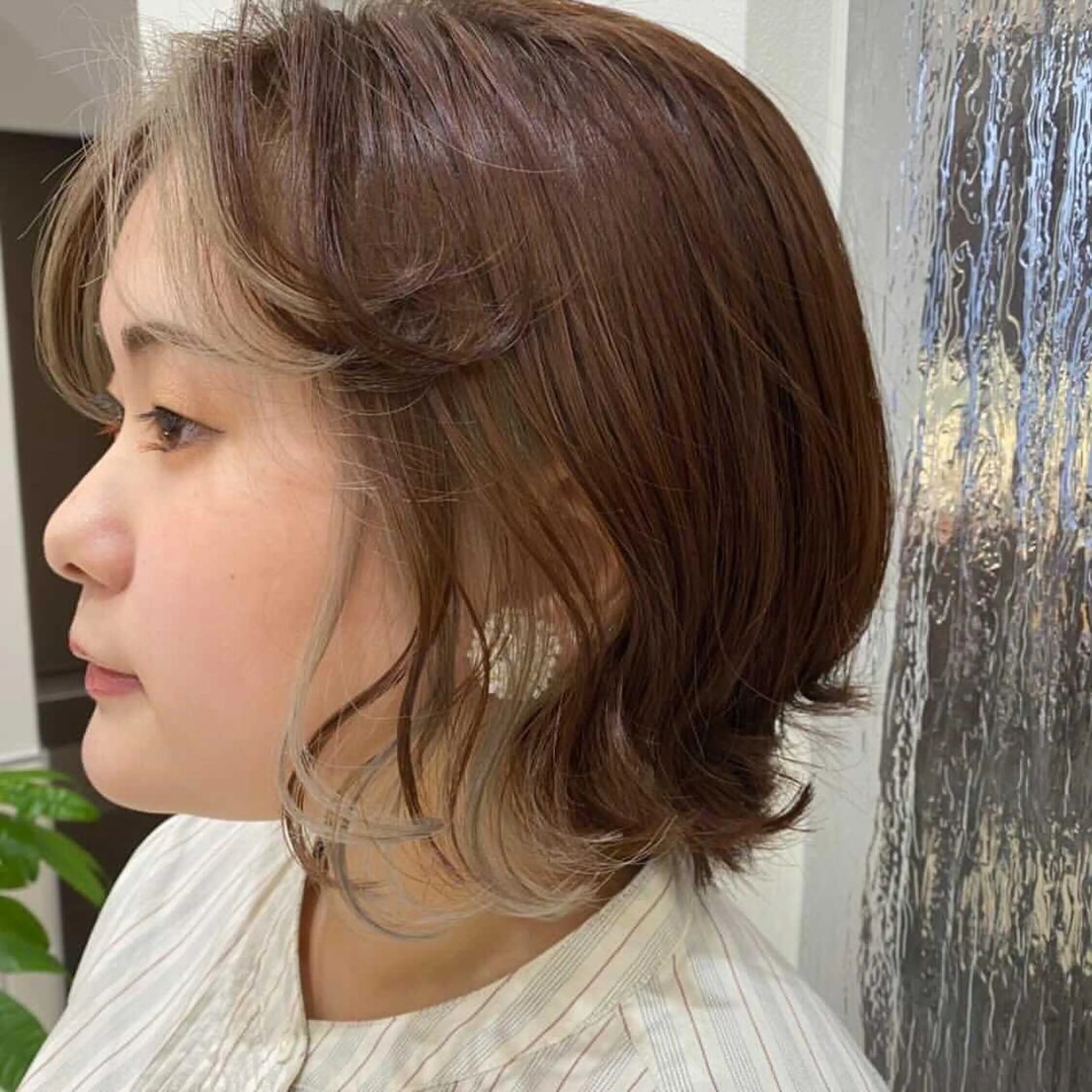 ミディアム カラー nex the salon所属・高橋 かのんのヘアスタイル