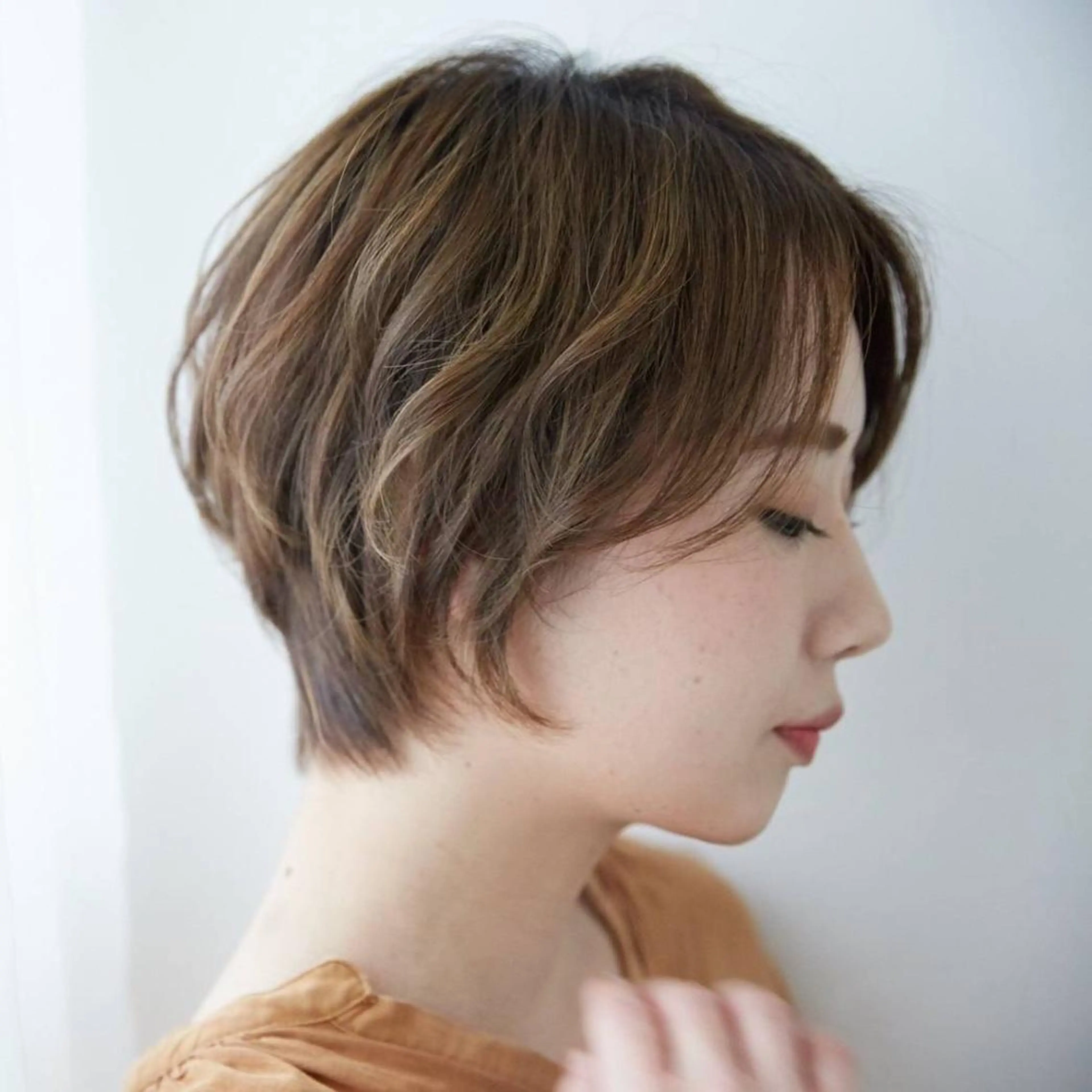 ショート ショートヘア ALLEN hair九条店所属・西田 莉緒のヘアスタイル