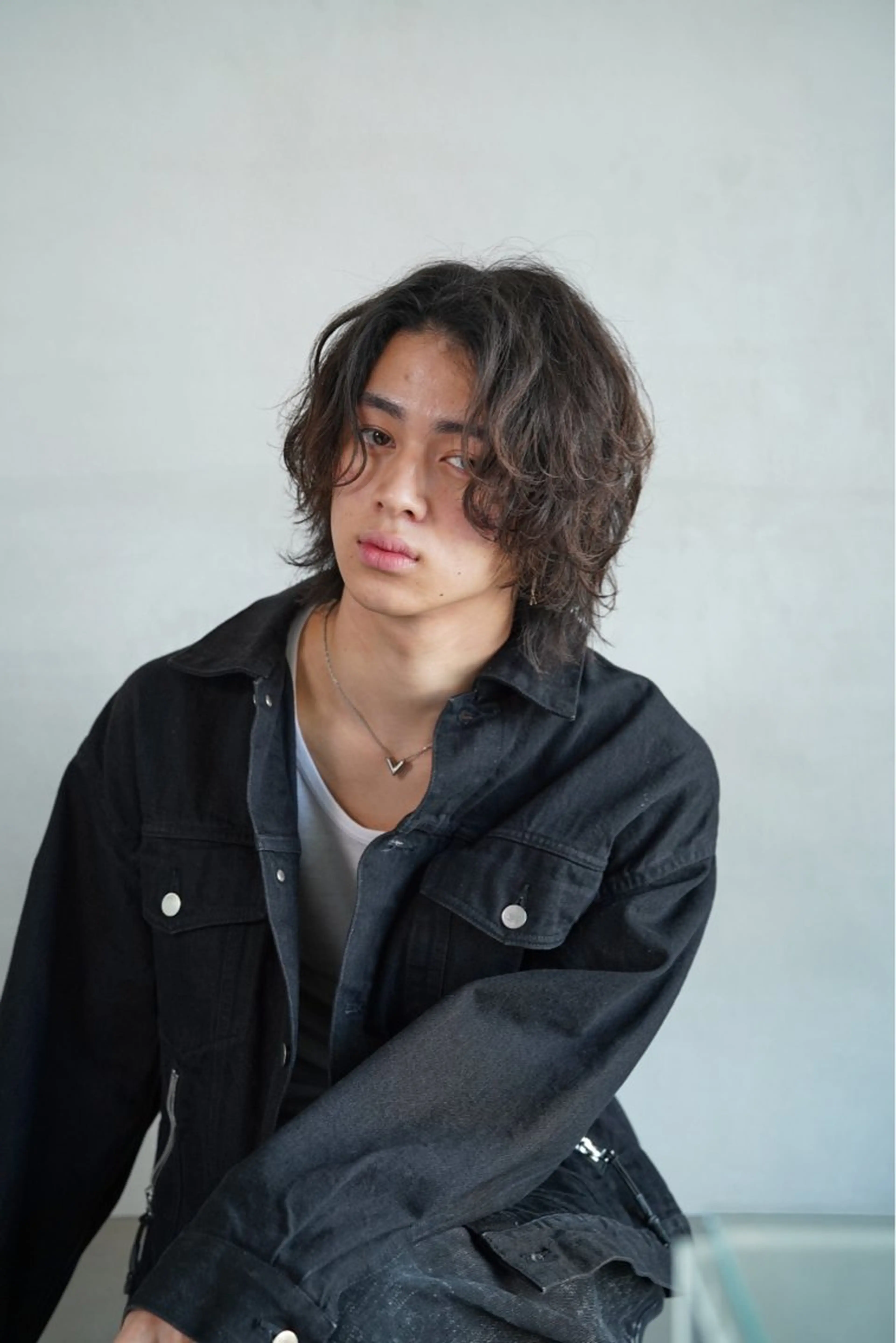 パーマ メンズ カット パーマ トリートメント 当日予約⭕️ fifth渋谷太田のヘアスタイル