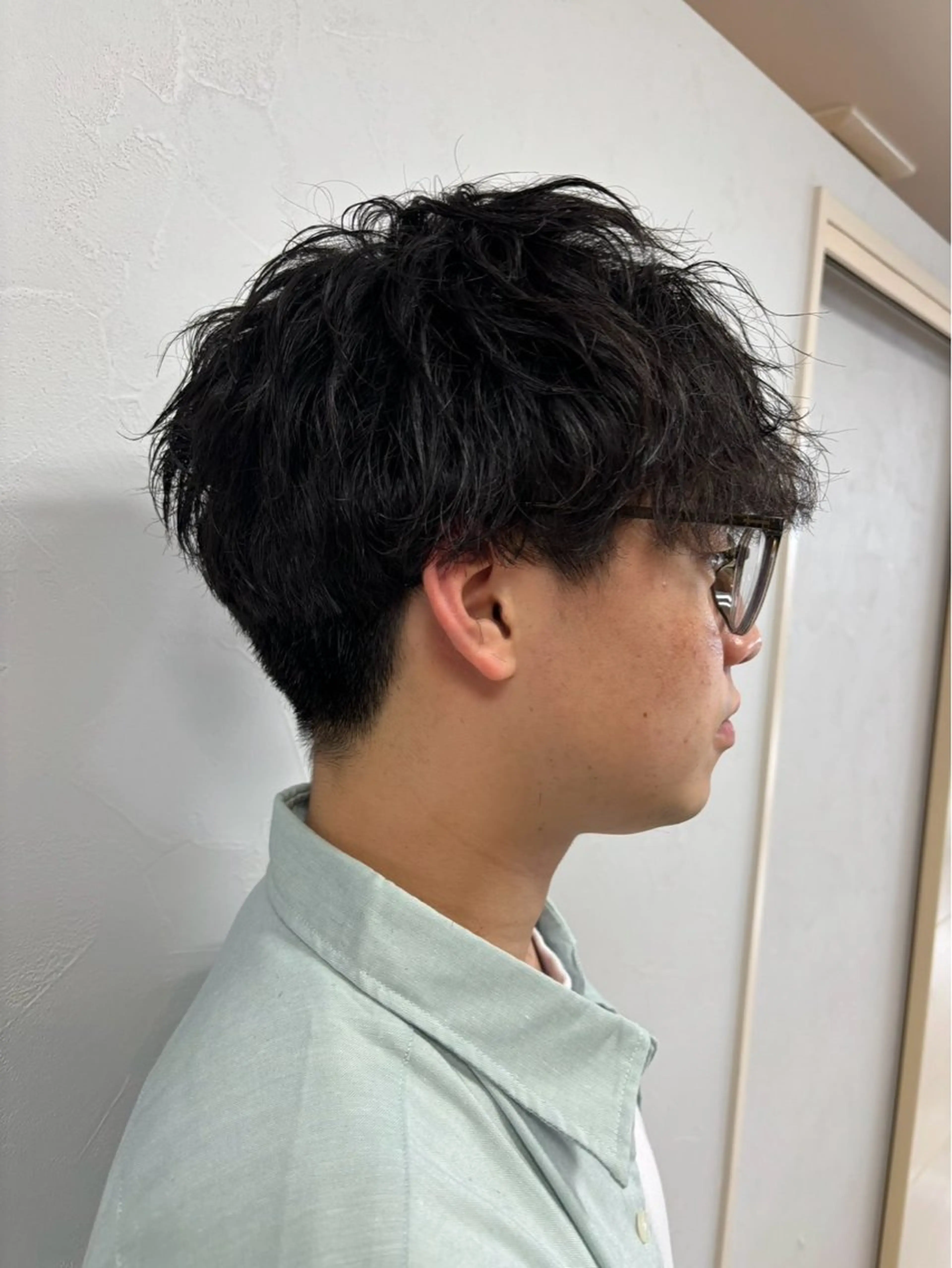 メンズカットの写真