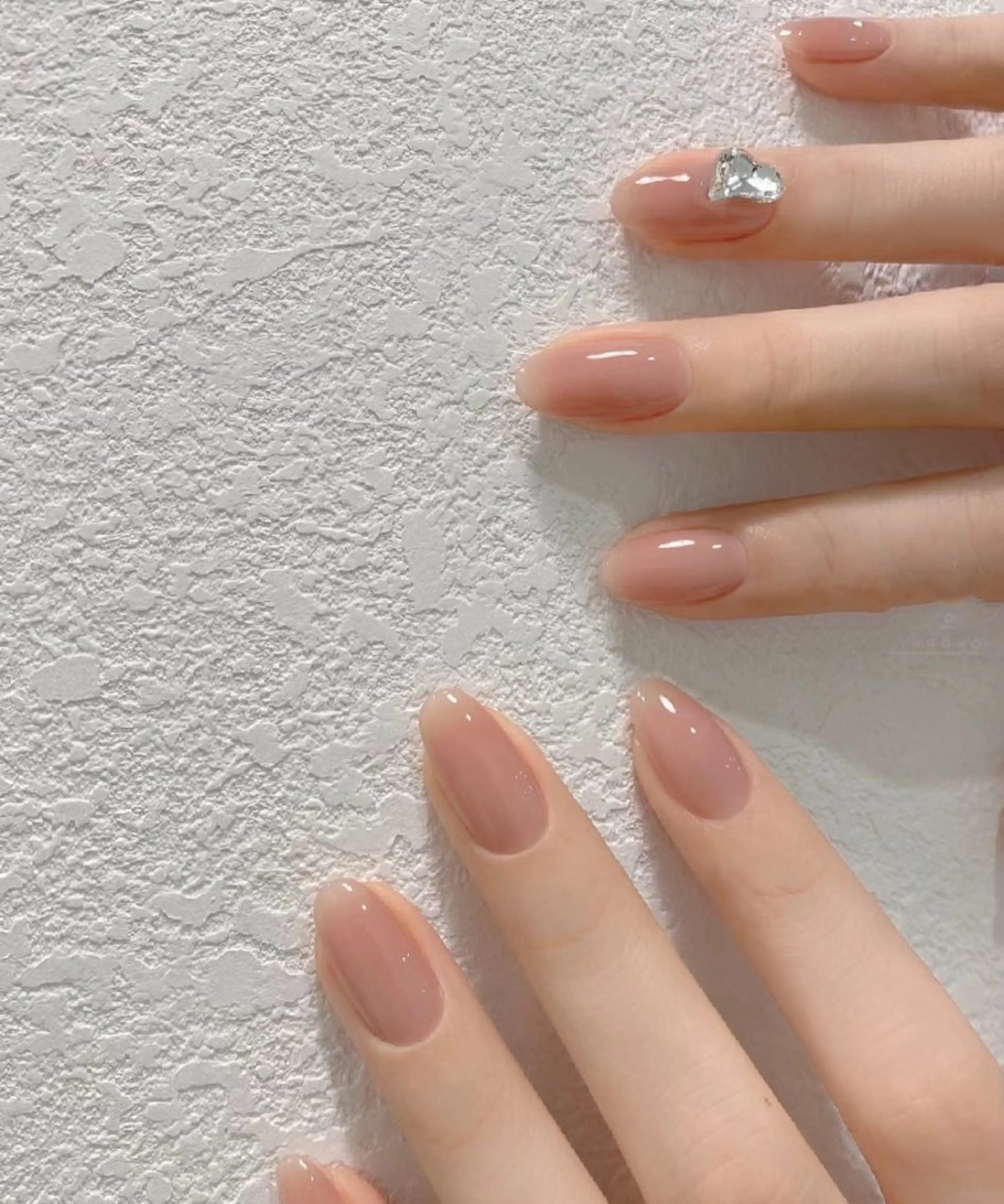 ネイル ネイリストゆか💅 長さだし、深爪矯正のネイルデザイン