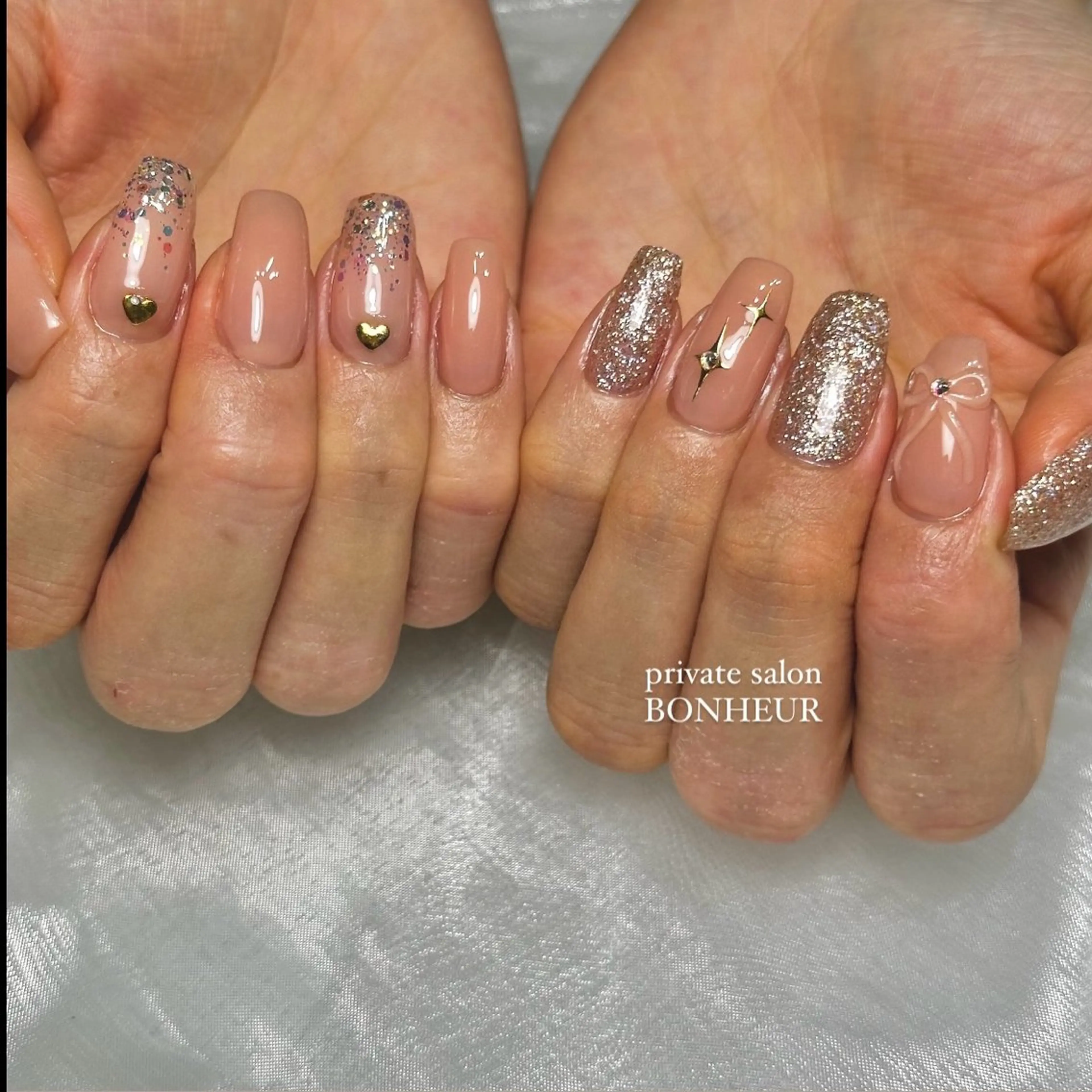 ネイル ハンドネイル BONHEUR Annaのネイルデザイン