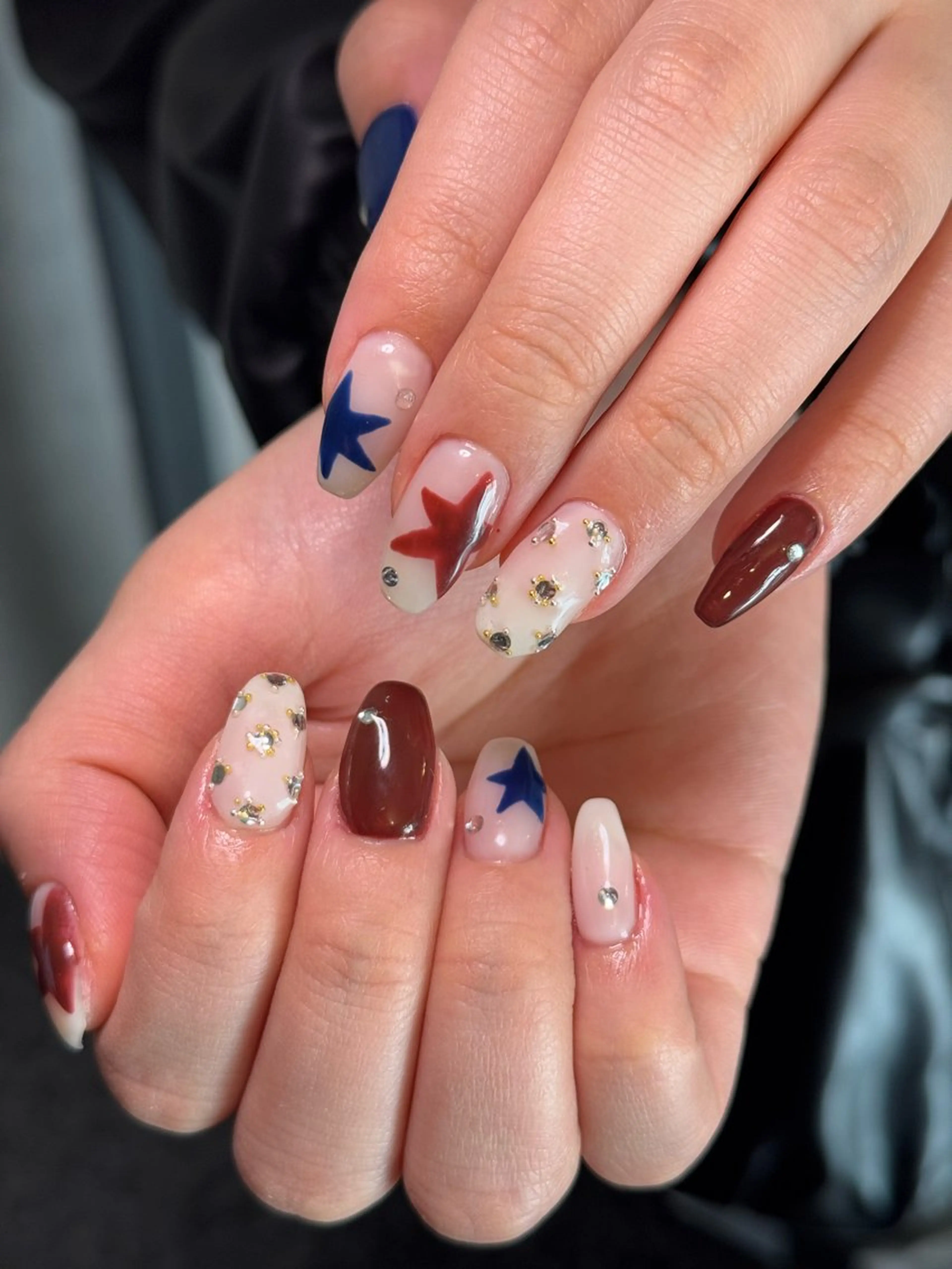 ネイル ハンドネイル nail salon supe_所属・supe_ 八幡🐺*❅·̩͙のネイルデザイン