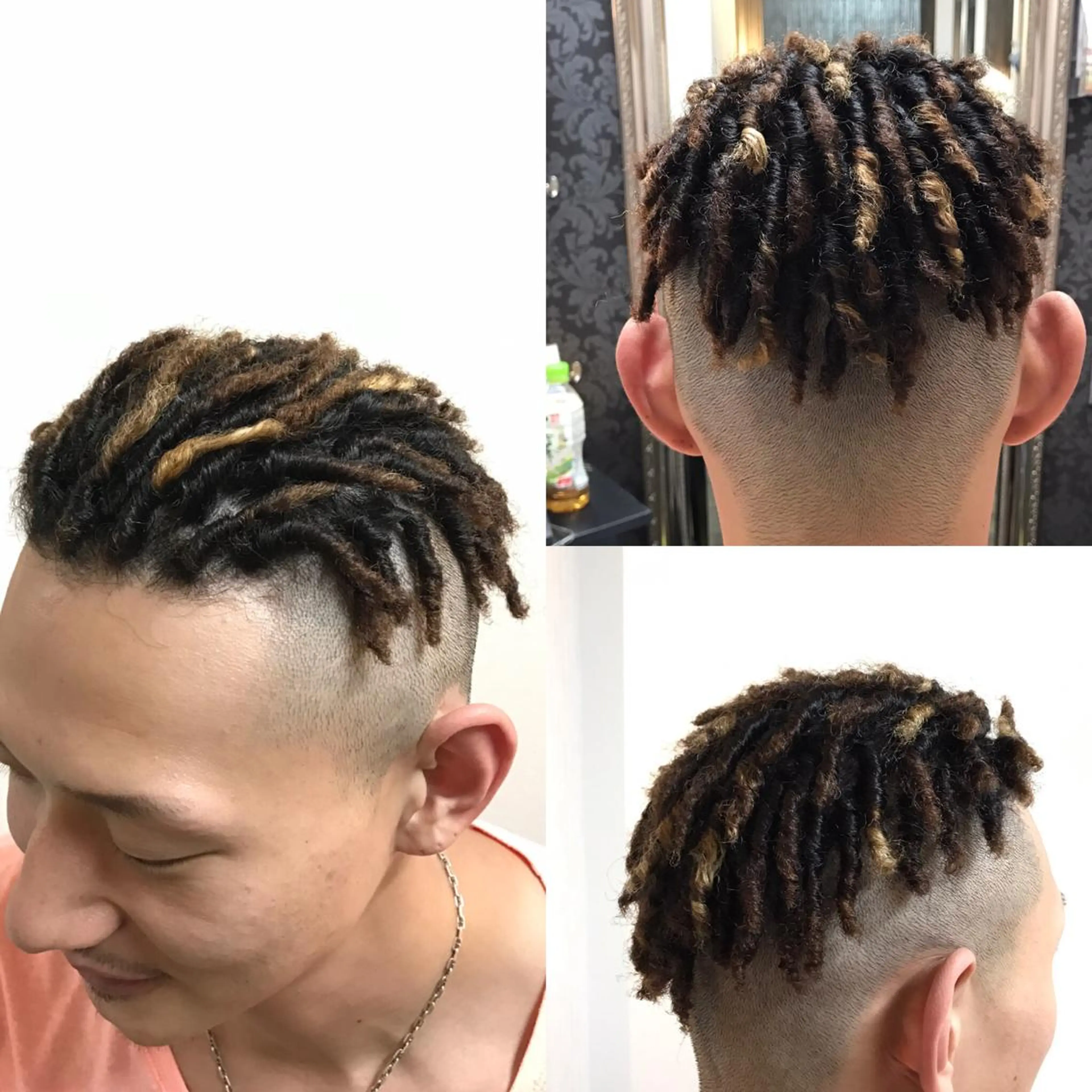 ショート パーマ メンズ 東風上 亮介のヘアスタイル