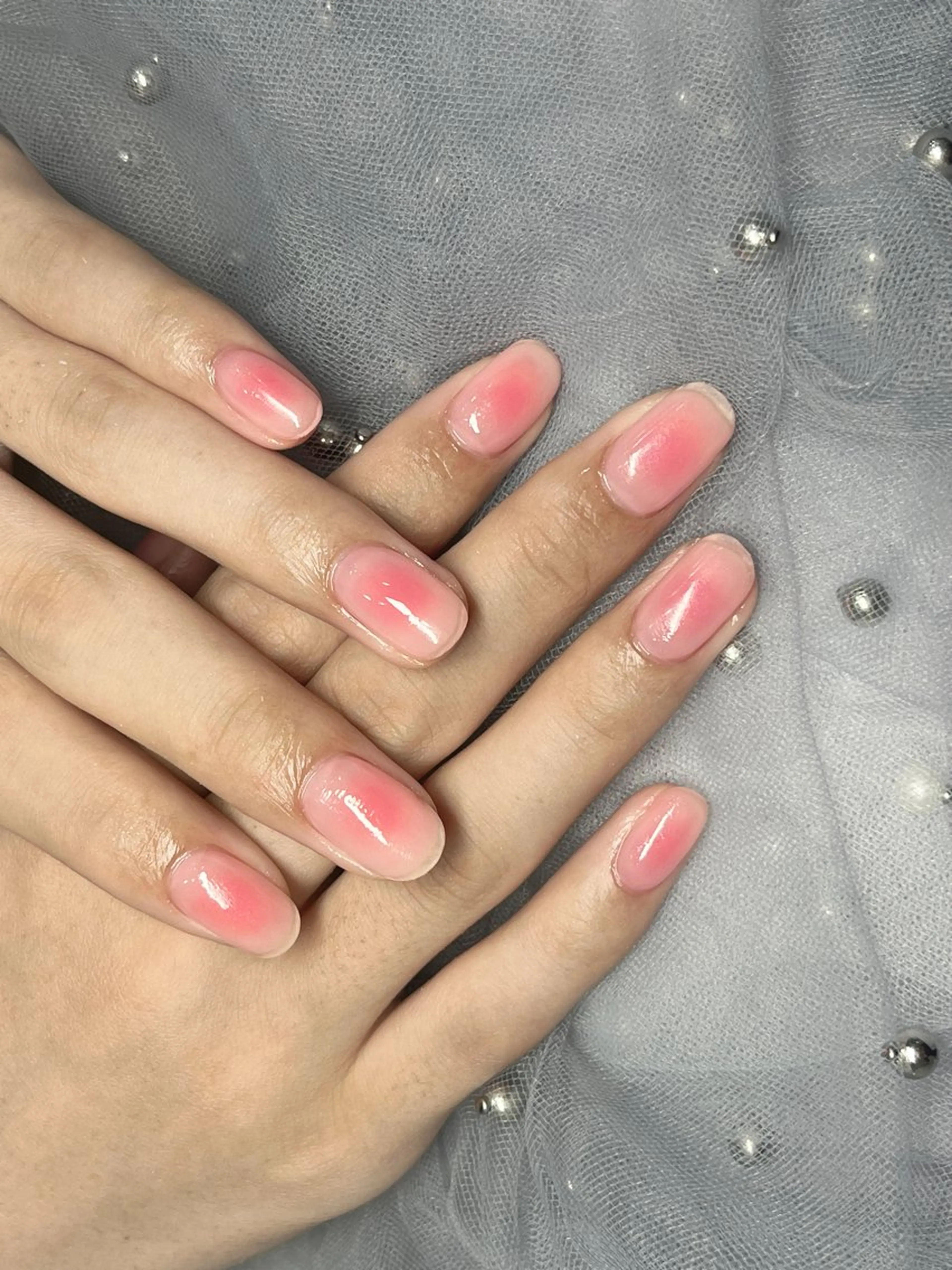 新規ソフトオフ無料！チークネイル💅(ツルツル)の写真