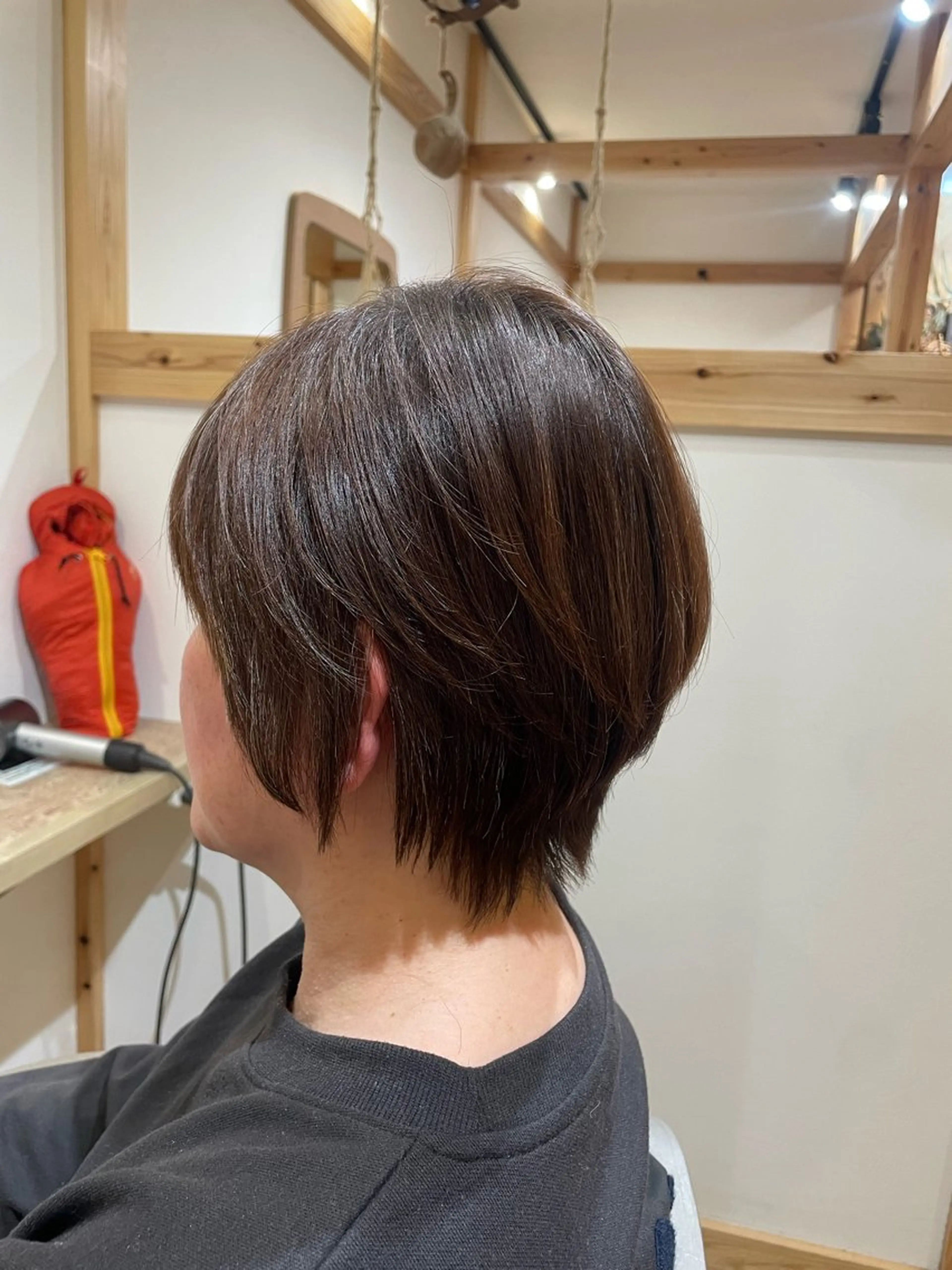 ショート ショートヘア カット パーマ 山口里莉 /パーマスタイルのヘアスタイル