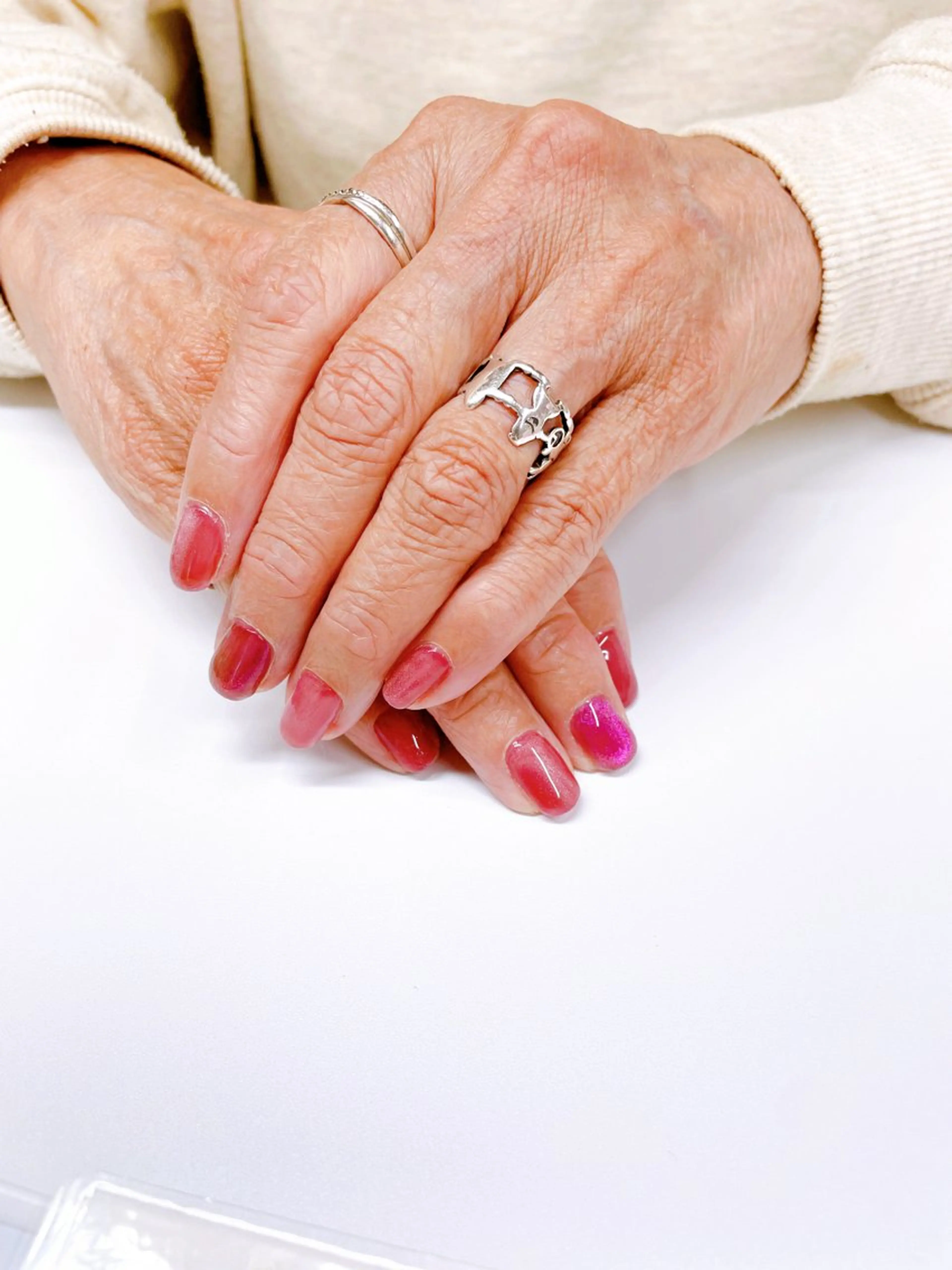 シンプルネイルの写真