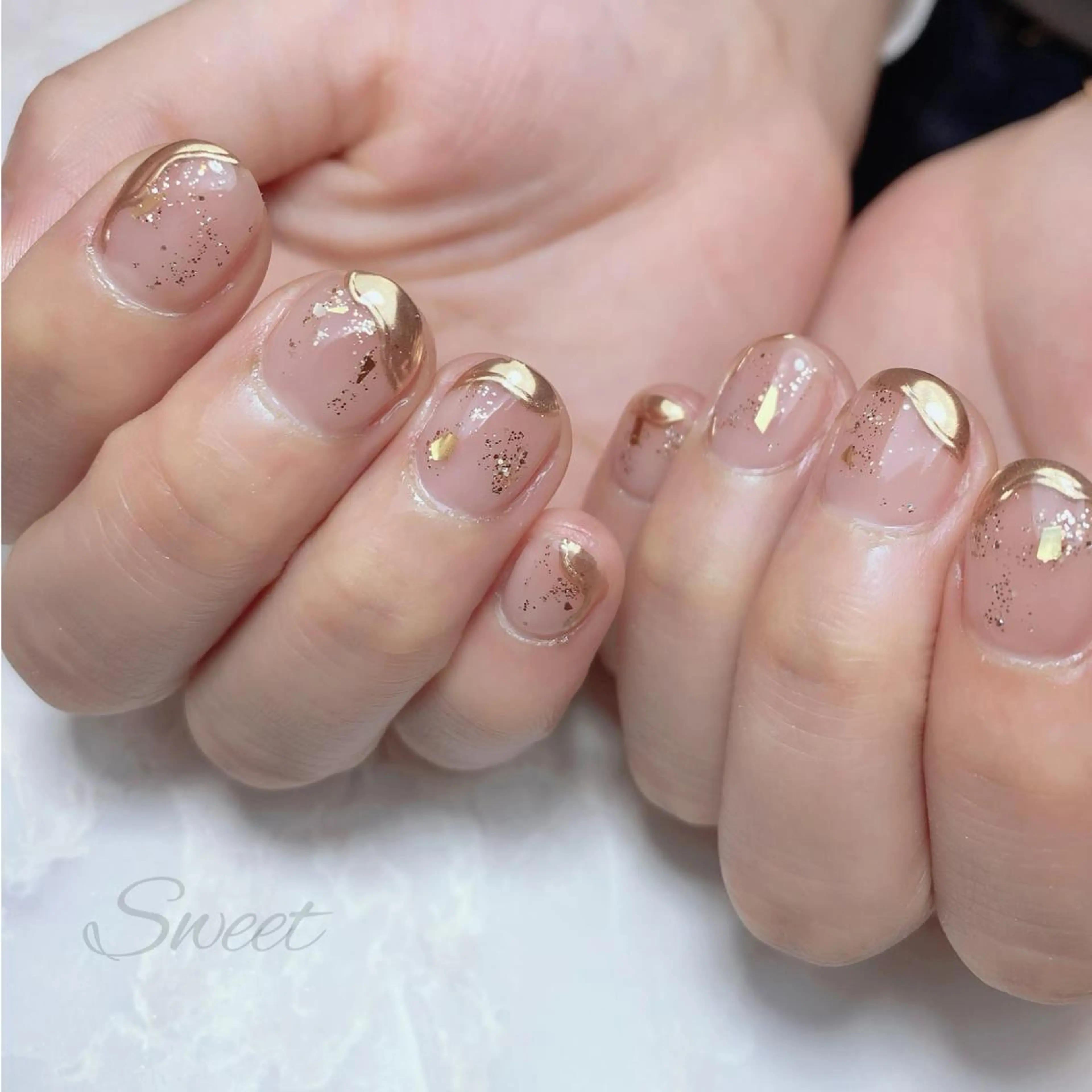 ネイル sweet 仲野陽子のネイルデザイン