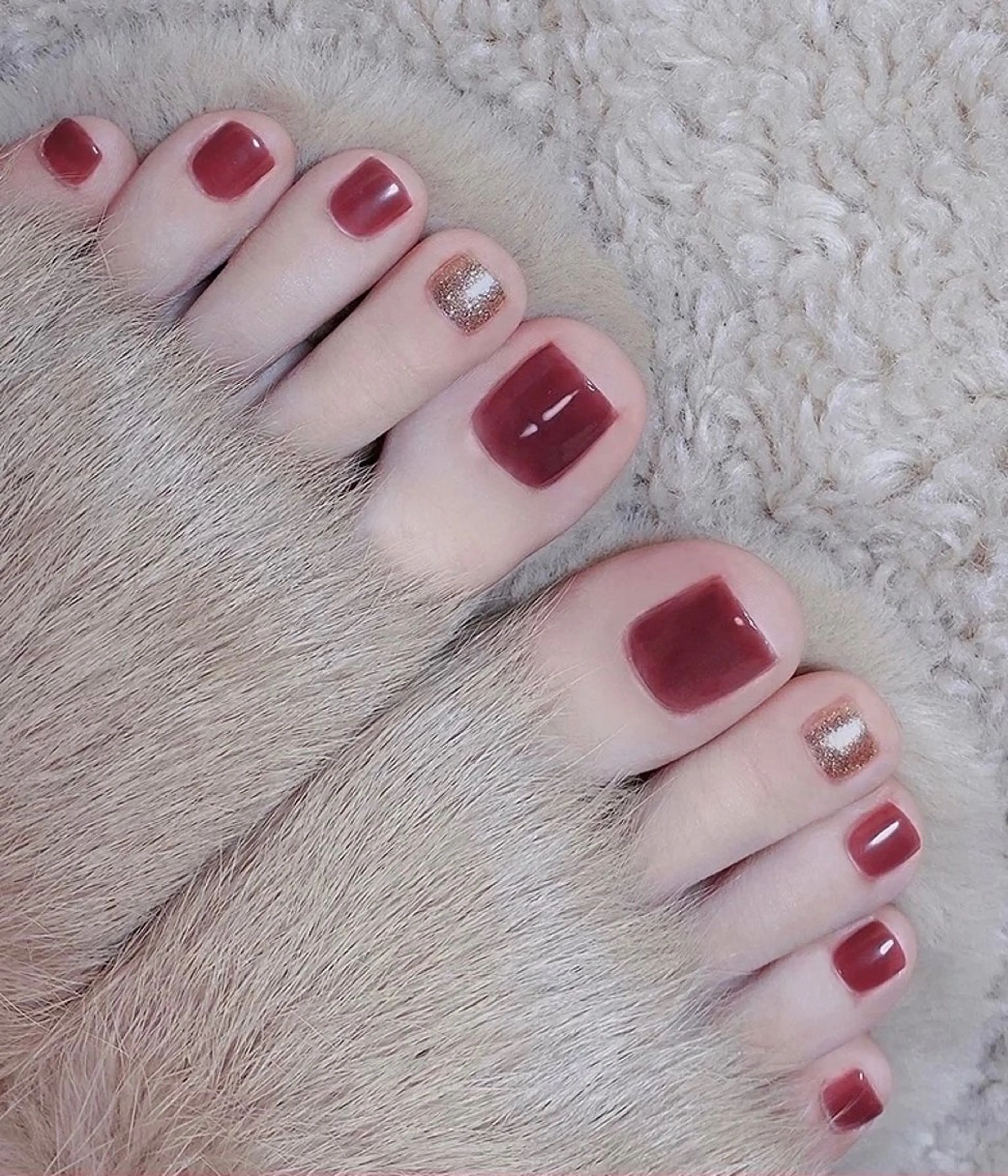 ネイル フットネイル yl nail salonのネイルデザイン