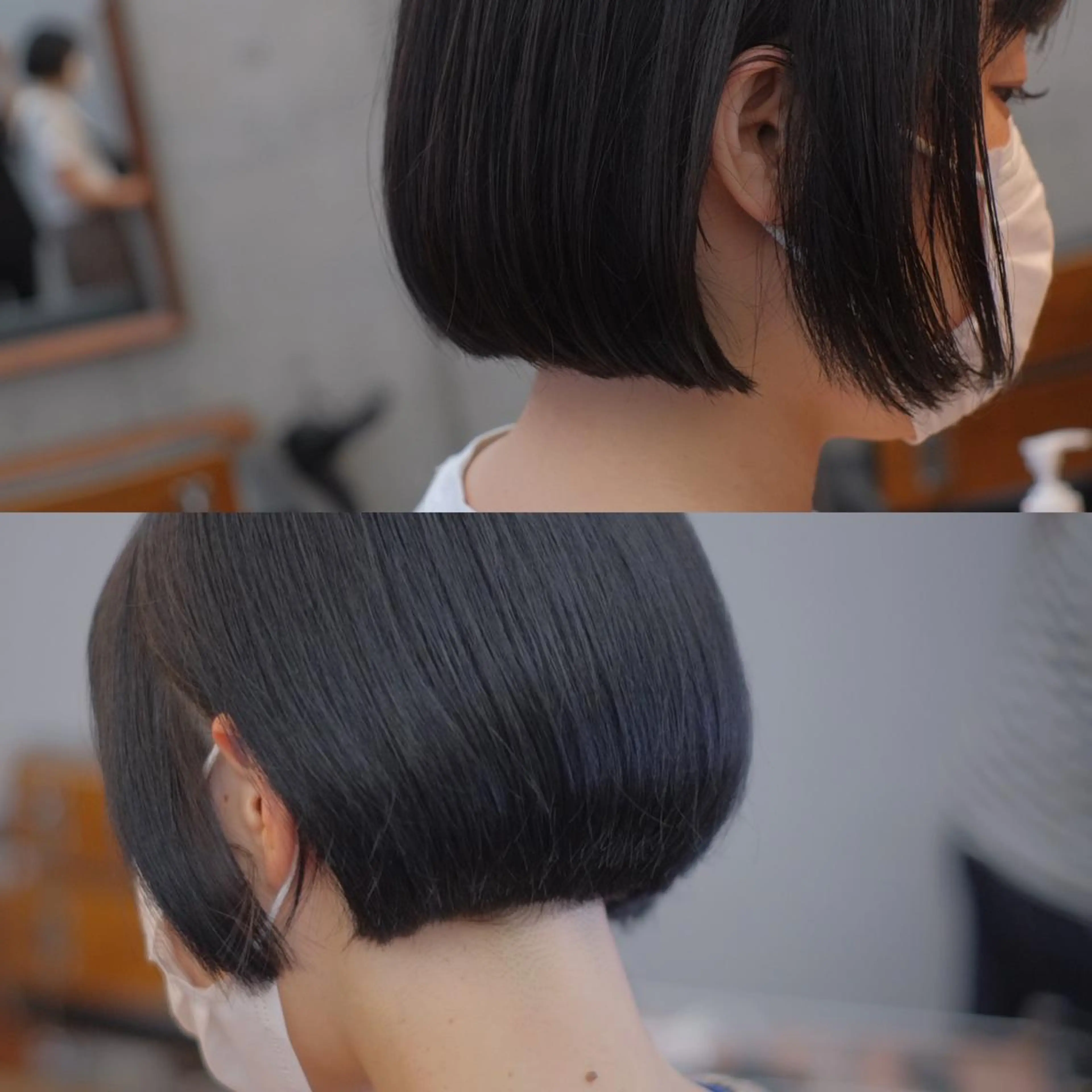 ショート ボブ 松岡 俊輔のヘアスタイル