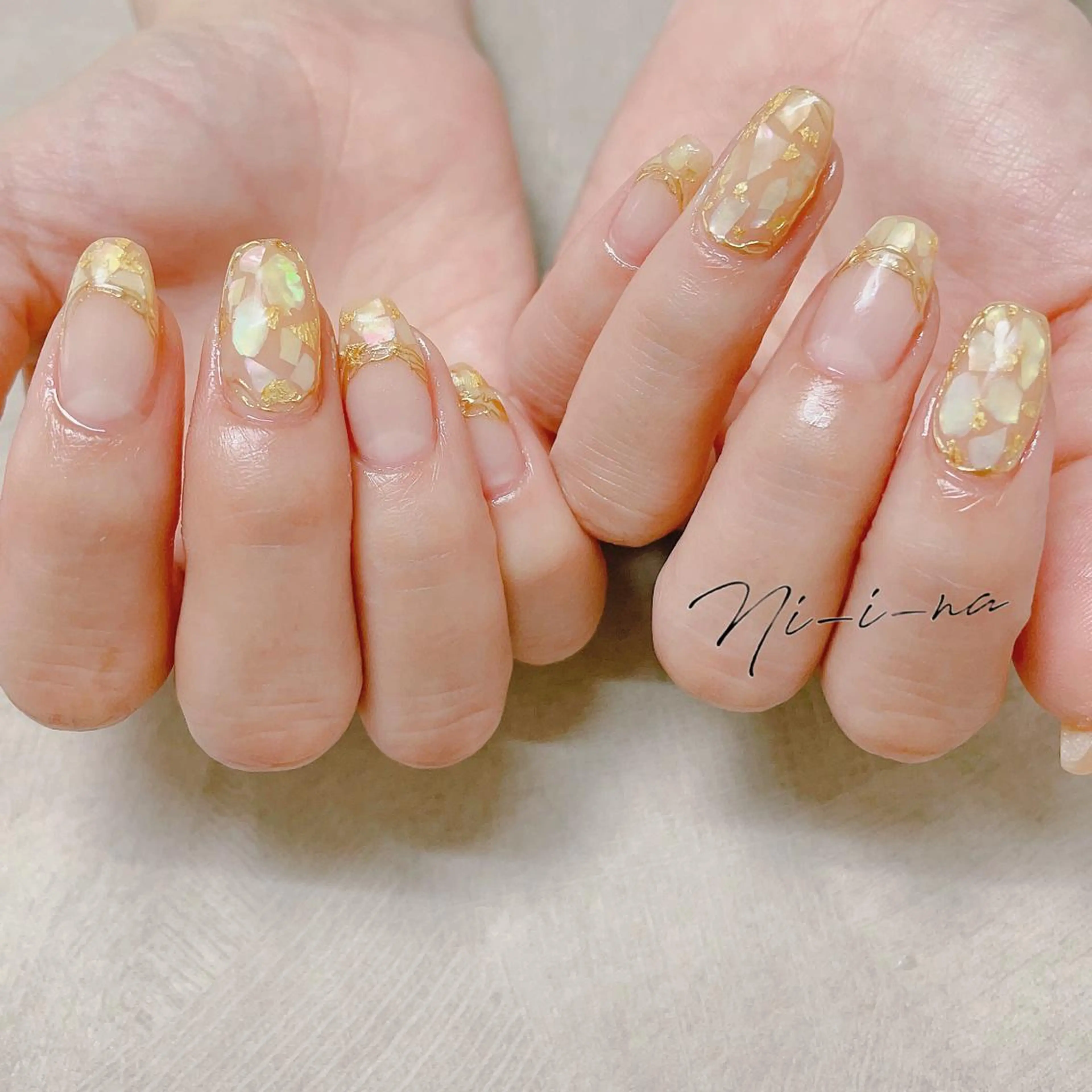 ネイル ハンドネイル nail salon Ni-i-naのネイルデザイン