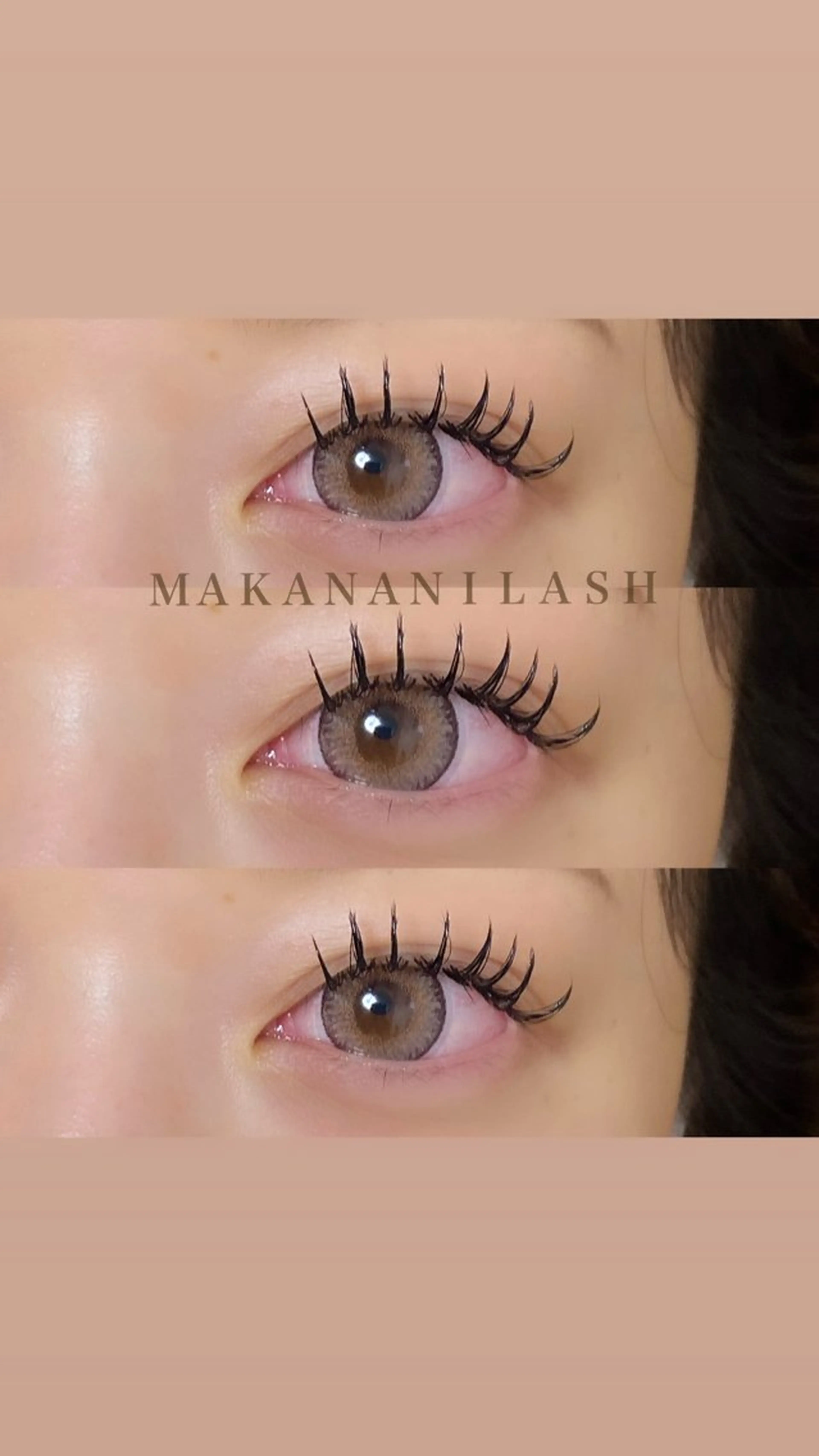 マツエク・マツパ 束感まつ毛 Dカール ヤマグチ リンのマツエク・マツパデザイン