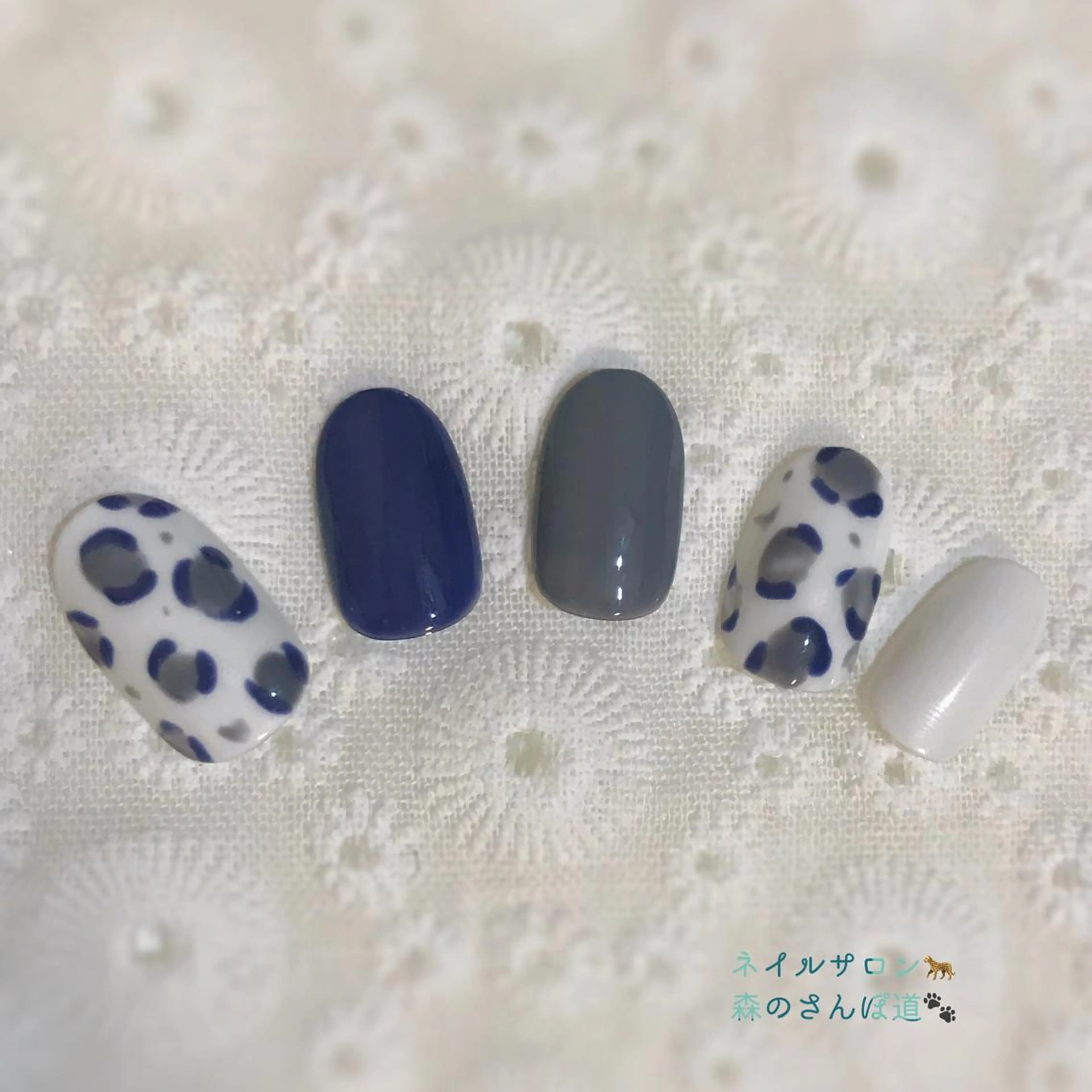 ネイル ハンドネイル 森のさんぽ道所属・ショートネイル 森のさんぽ道のネイルデザイン