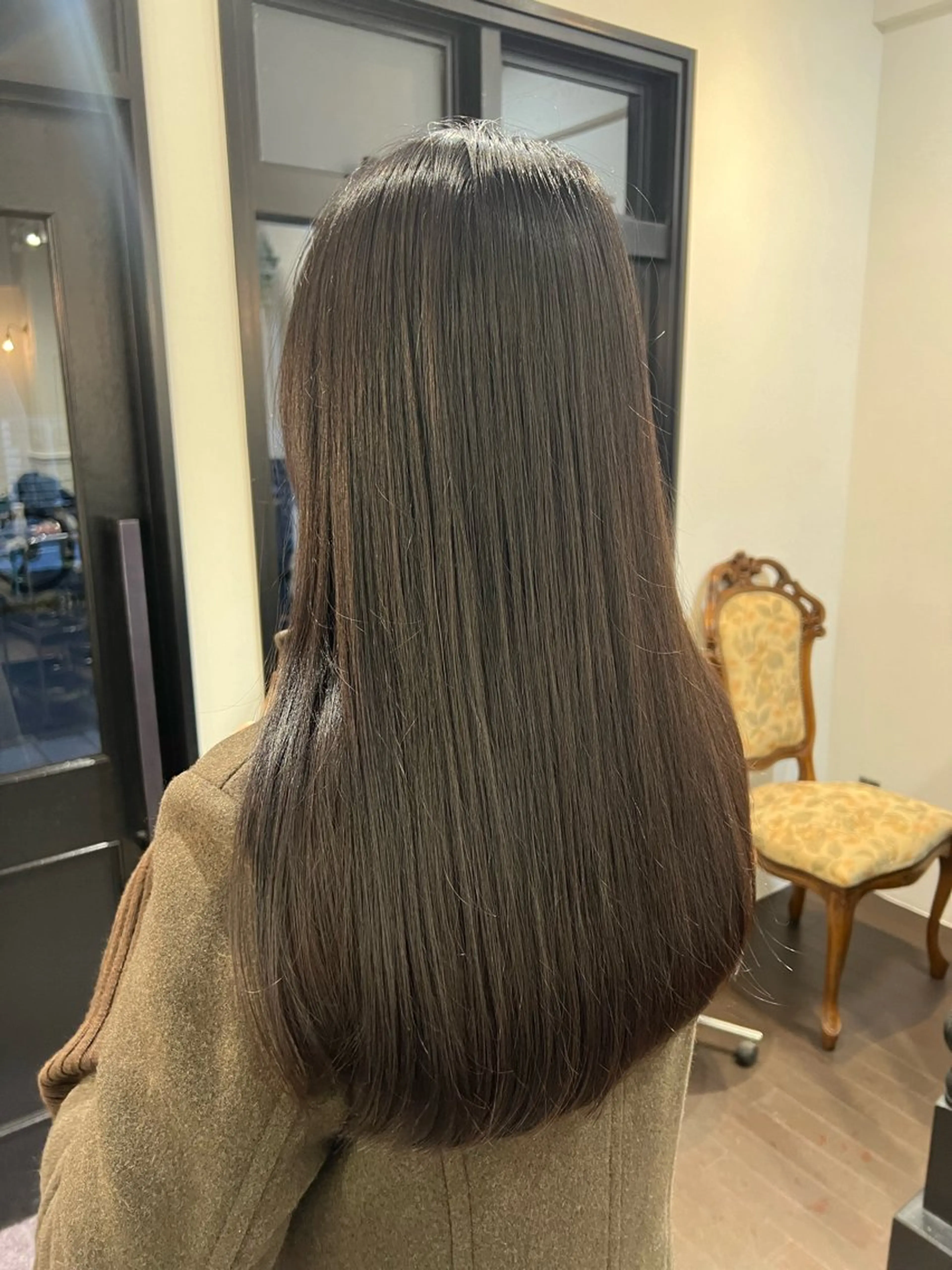 セミロング ETOWA　新宿　髪質改善所属・⭐️似合わせ⭐️/ ETOWA新宿/上村のヘアスタイル