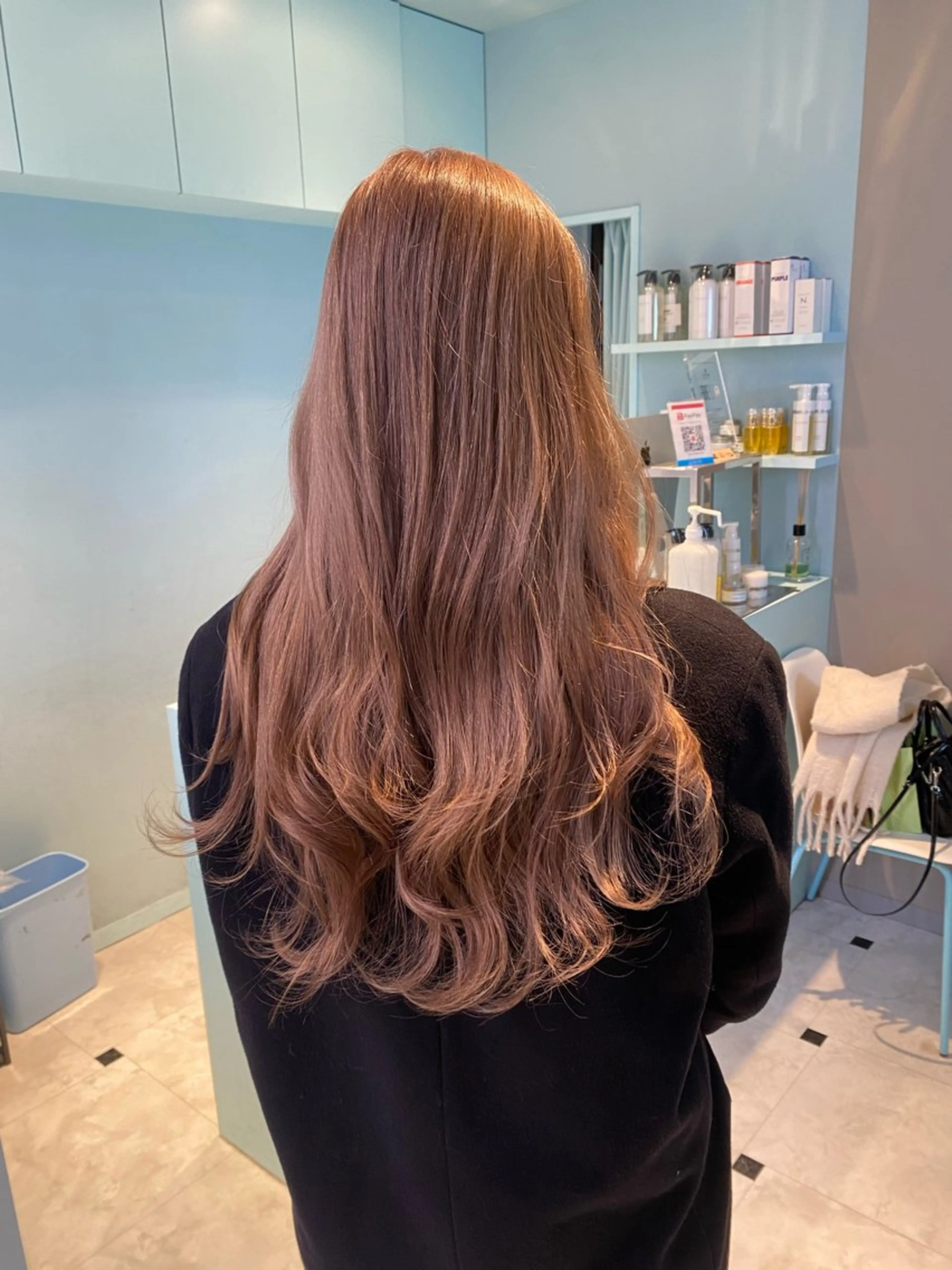 ロング レイヤーカット ロング ケアブリーチ🌟 ♢WATARU♢のヘアスタイル