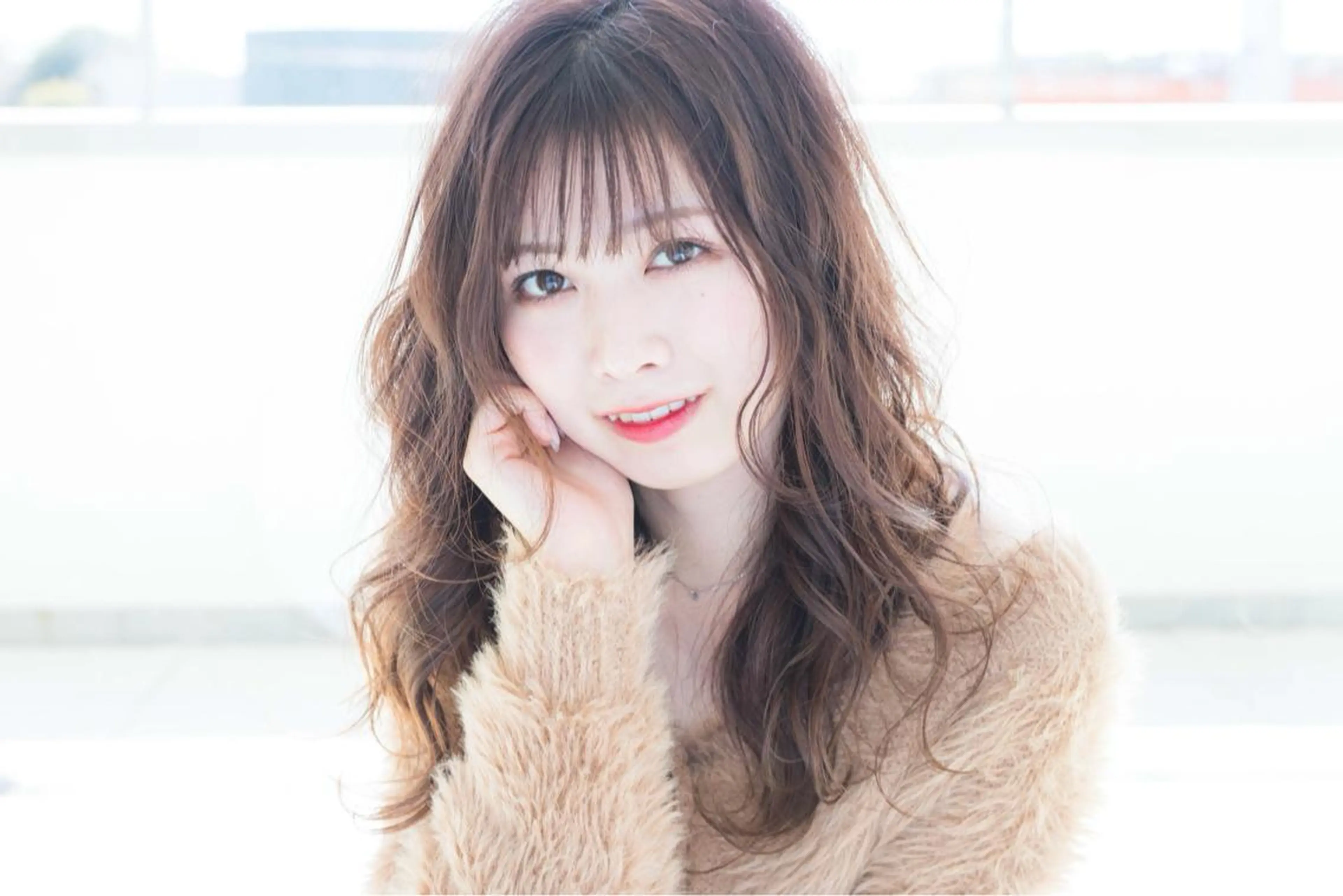ロング カラー レイヤーカット フリーランス【Chill-hus】所属・小野 和摩のヘアスタイル